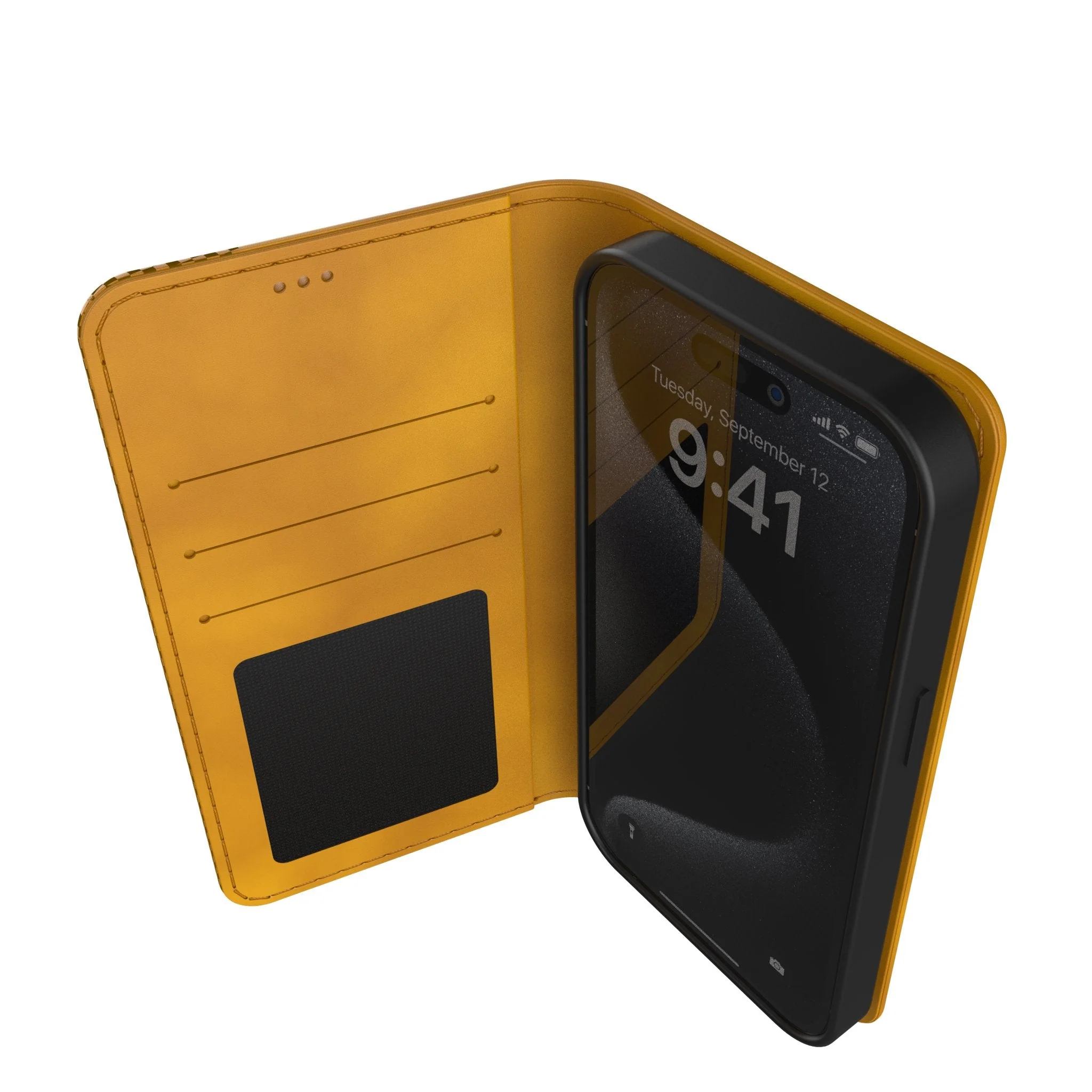 Vegas Golden Knights Burn Folio Phone Case for Apple iPhone - Image 3