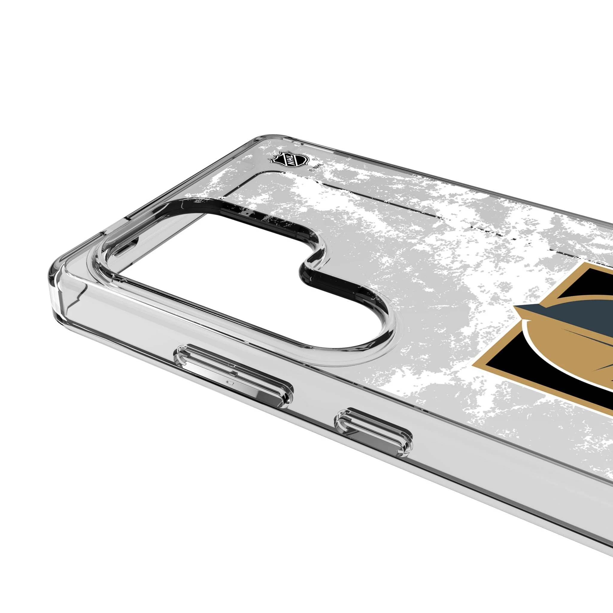 Vegas Golden Knights Ice Stripe Clear Phone Case for Samsung Galaxy - Image 2