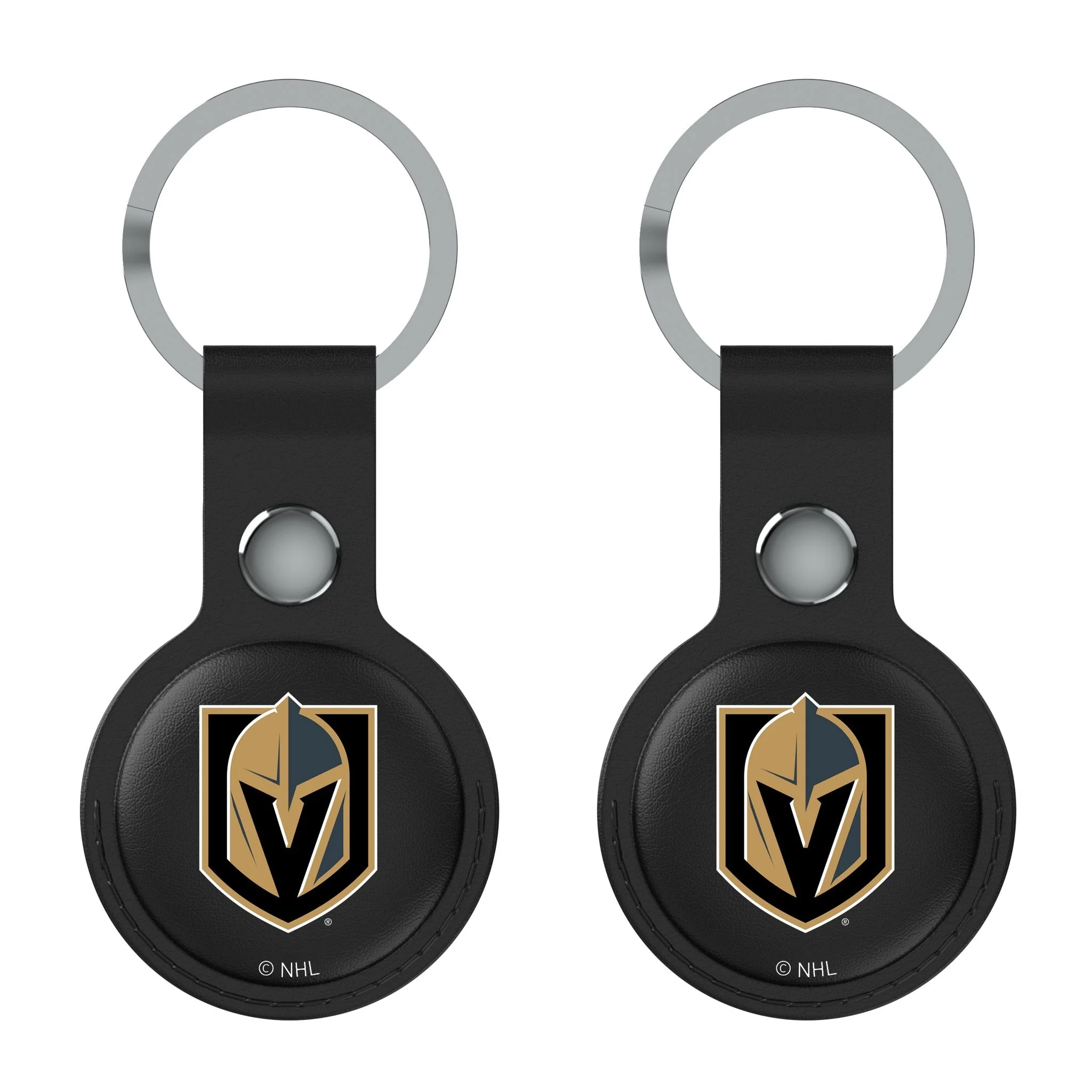 Vegas Golden Knights Insignia Black Airtag Holder 2-Pack - Image 2