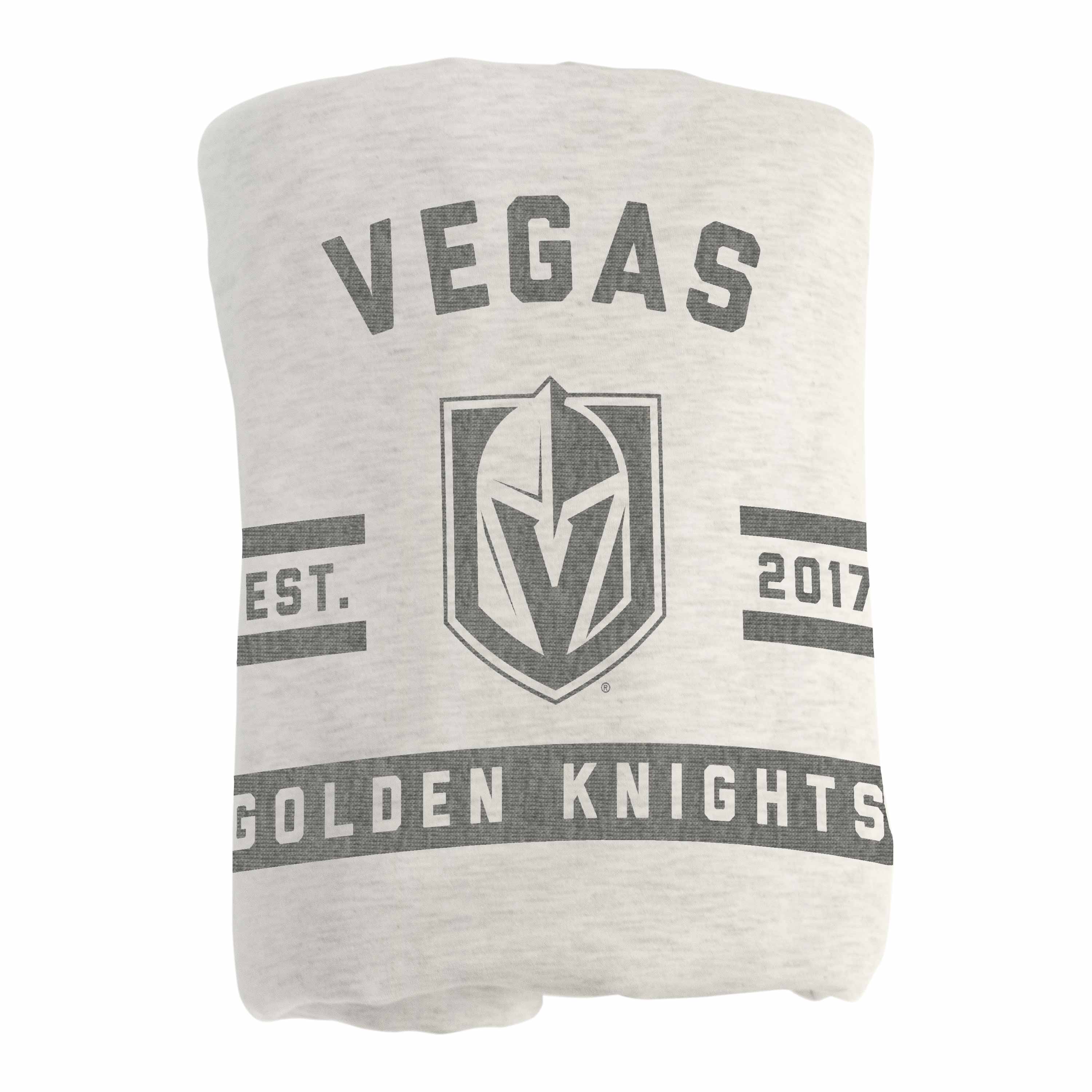 Vegas Golden Knights Oatmeal Sweatshirt Blanket - Image 3