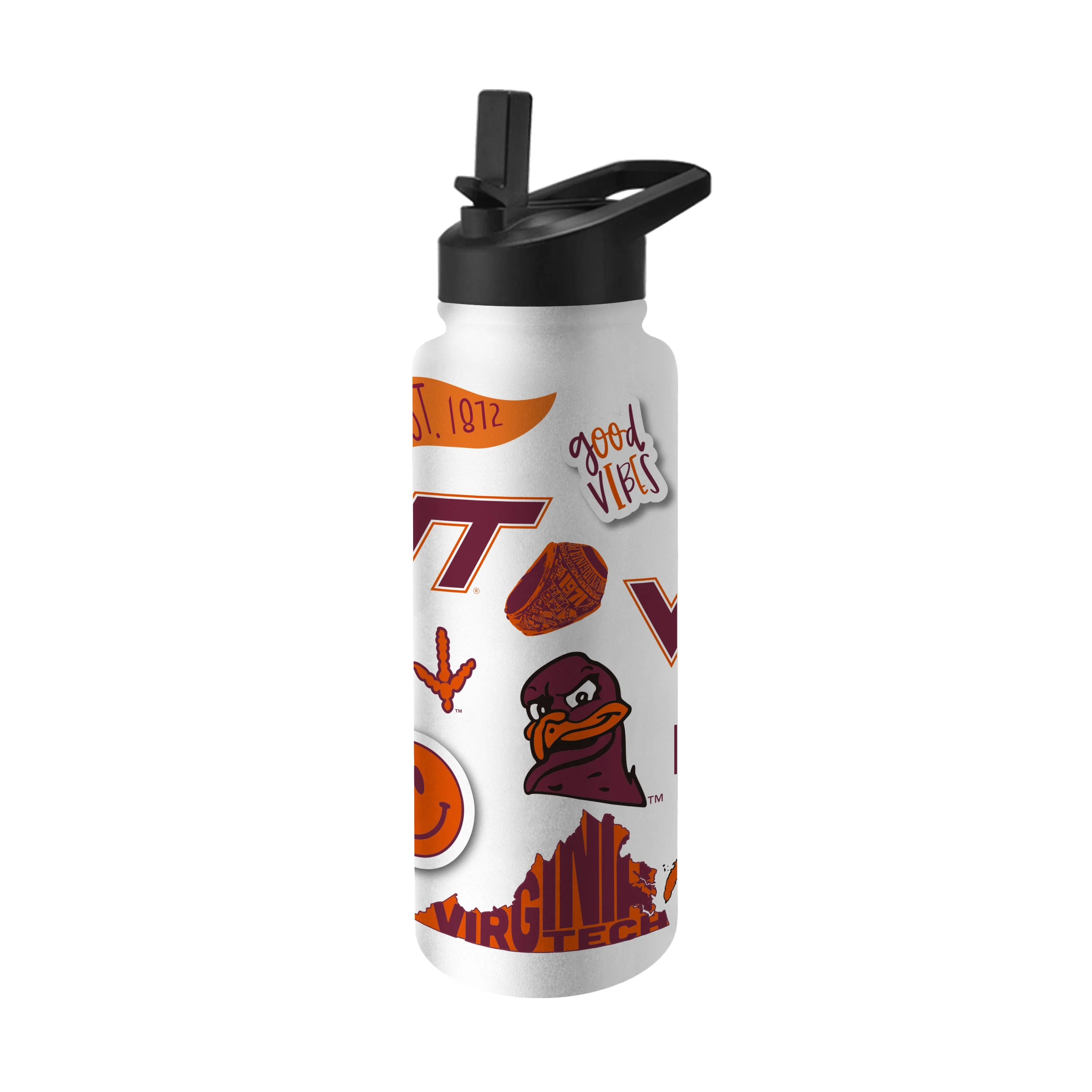 Virginia Tech 34oz Native Quencher Bottle