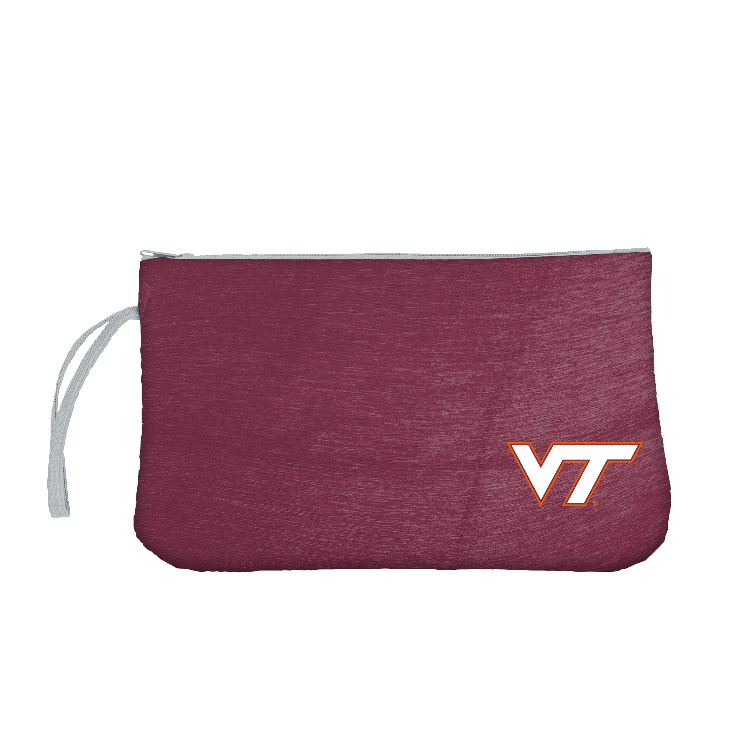 Virginia Tech Crosshatch Wristlet