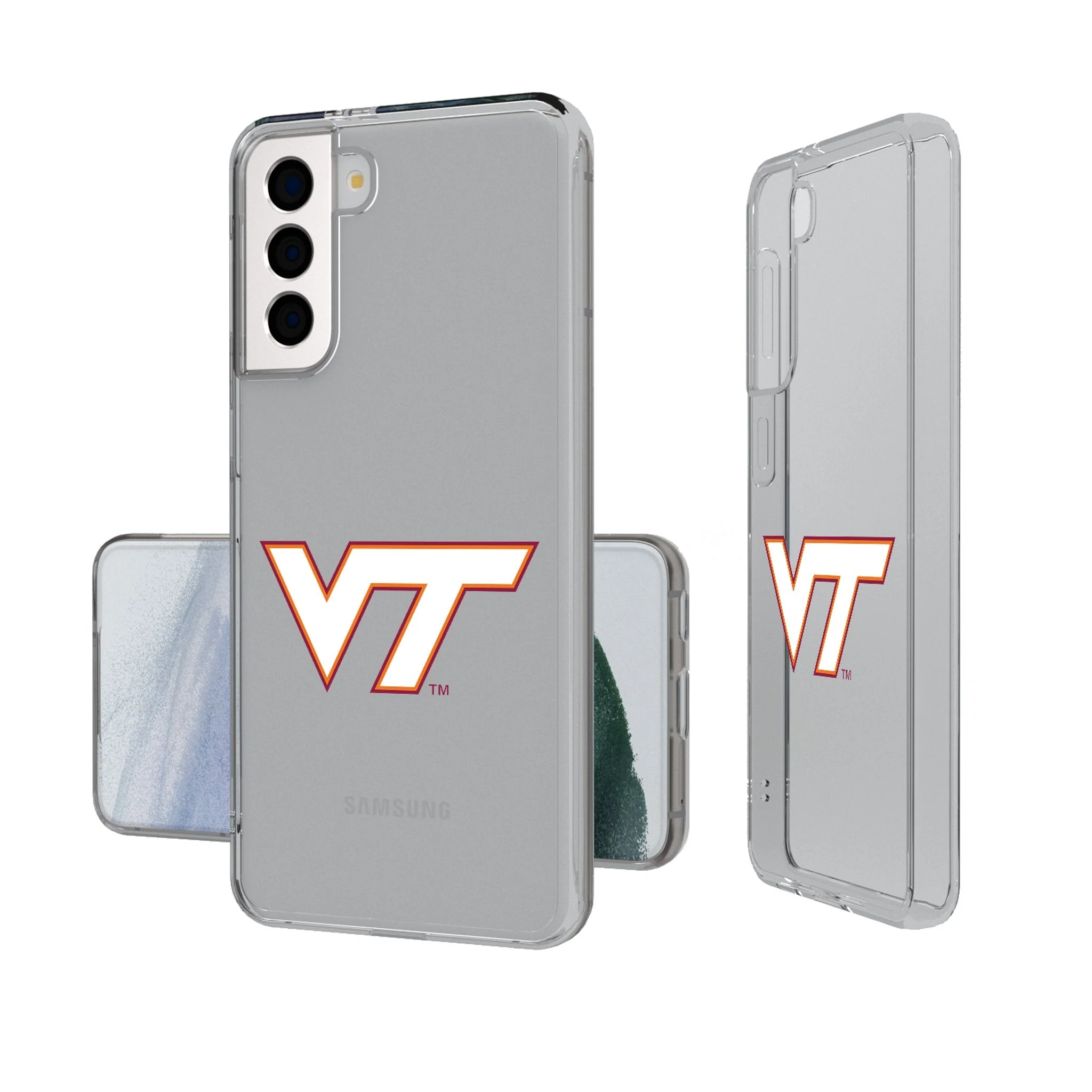 Virginia Tech Hokies Insignia Clear Phone Case