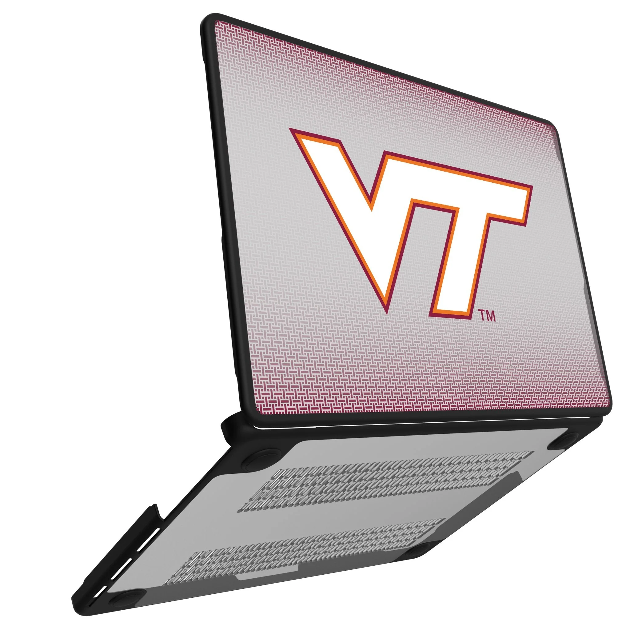 Virginia Tech Hokies Linen Laptop Case for Apple MacBook - Image 2