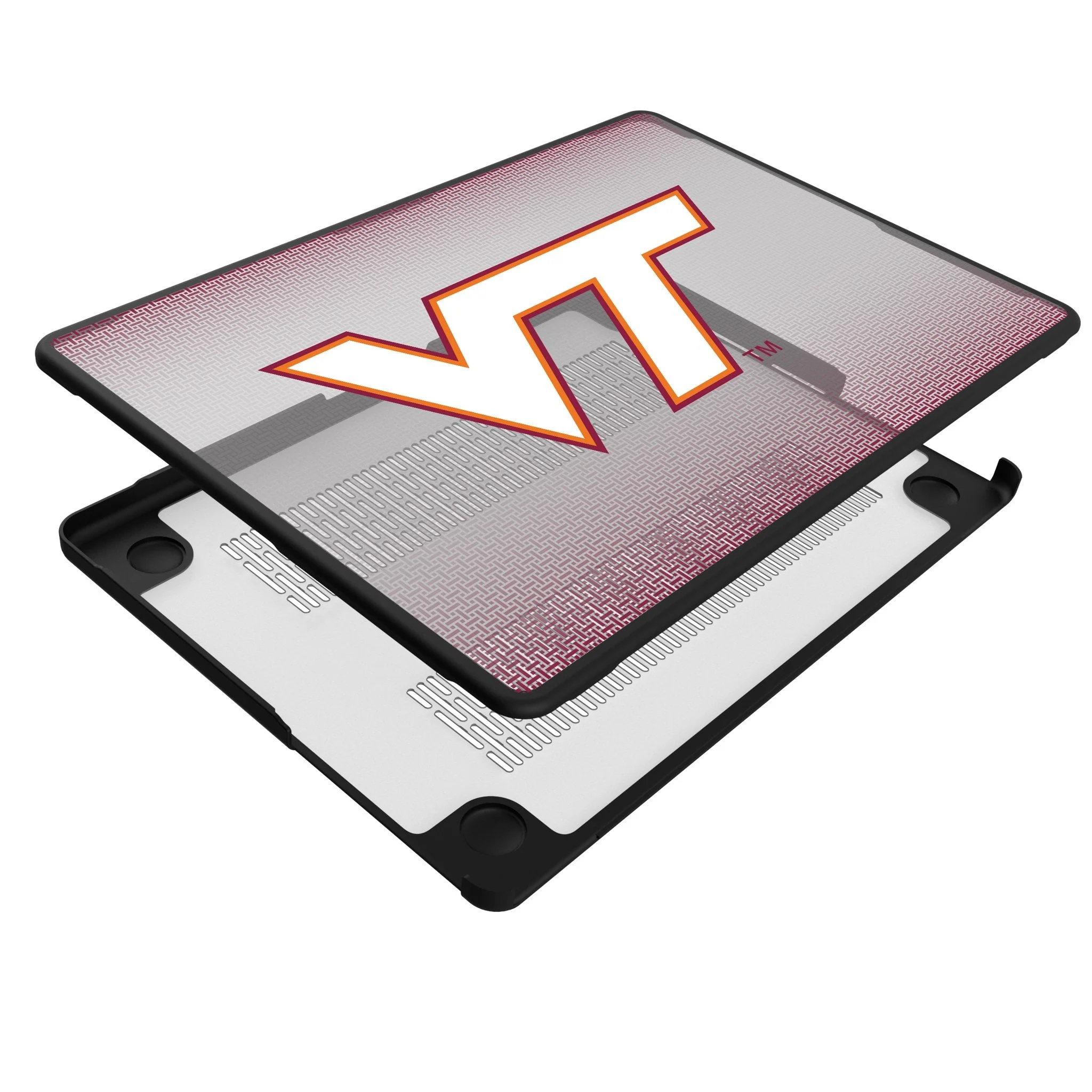 Virginia Tech Hokies Linen Laptop Case for Apple MacBook - Image 4