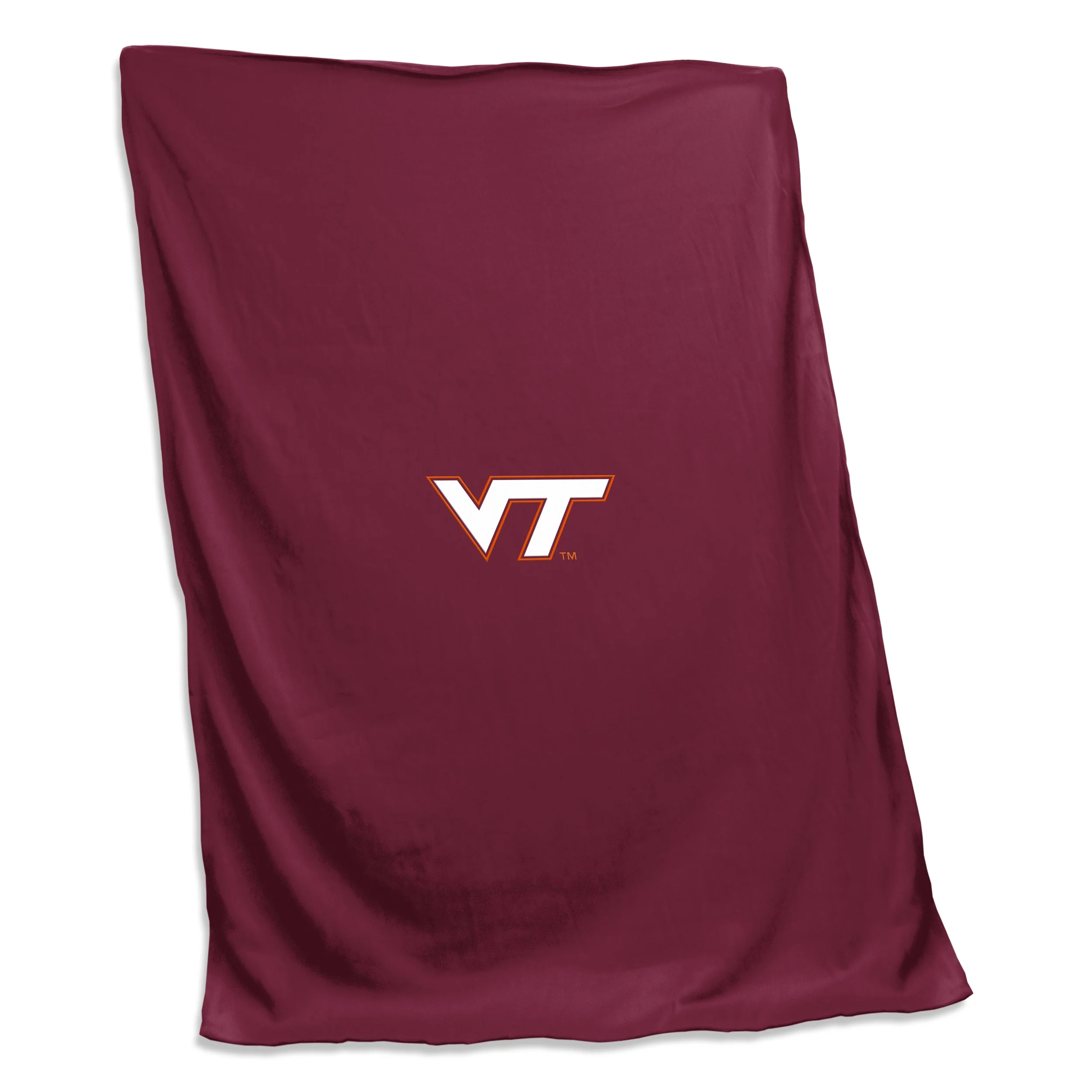 Virginia Tech Sweatshirt Blanket