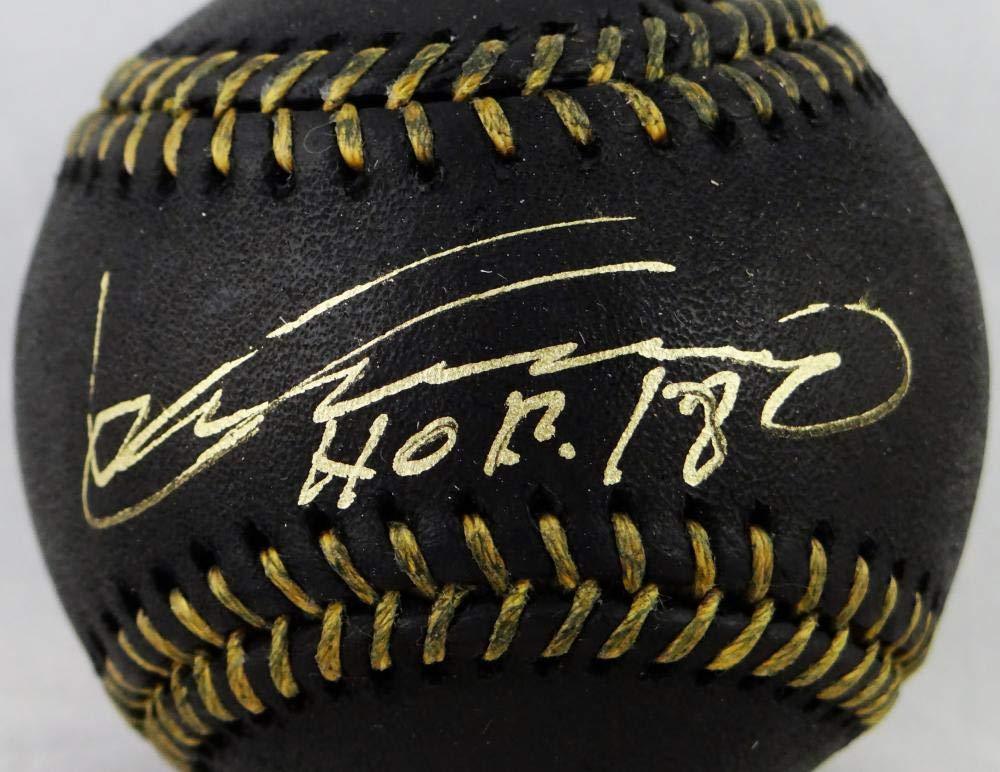 Vladimir Guerrero Autographed Rawlings OML Black Baseball w/HOF 18 - JSA W Auth - Image 3