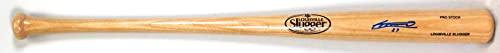 Vladimir Guerrero Jr. Autographed Louisville Slugger Pro Baseball Blonde Bat-JSA Blue - Image 2