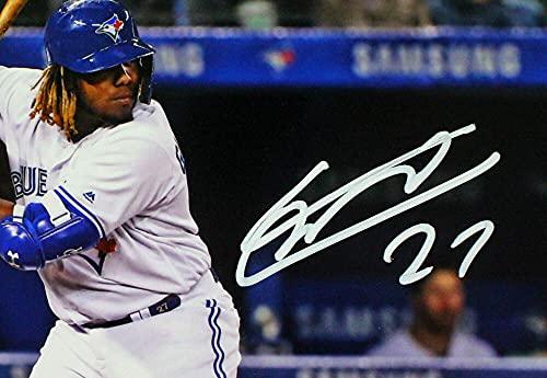 Vladimir Guerrero Jr. Autographed Toronto Blue Jays 8x10 Batting Photo- JSA Auth - Image 2