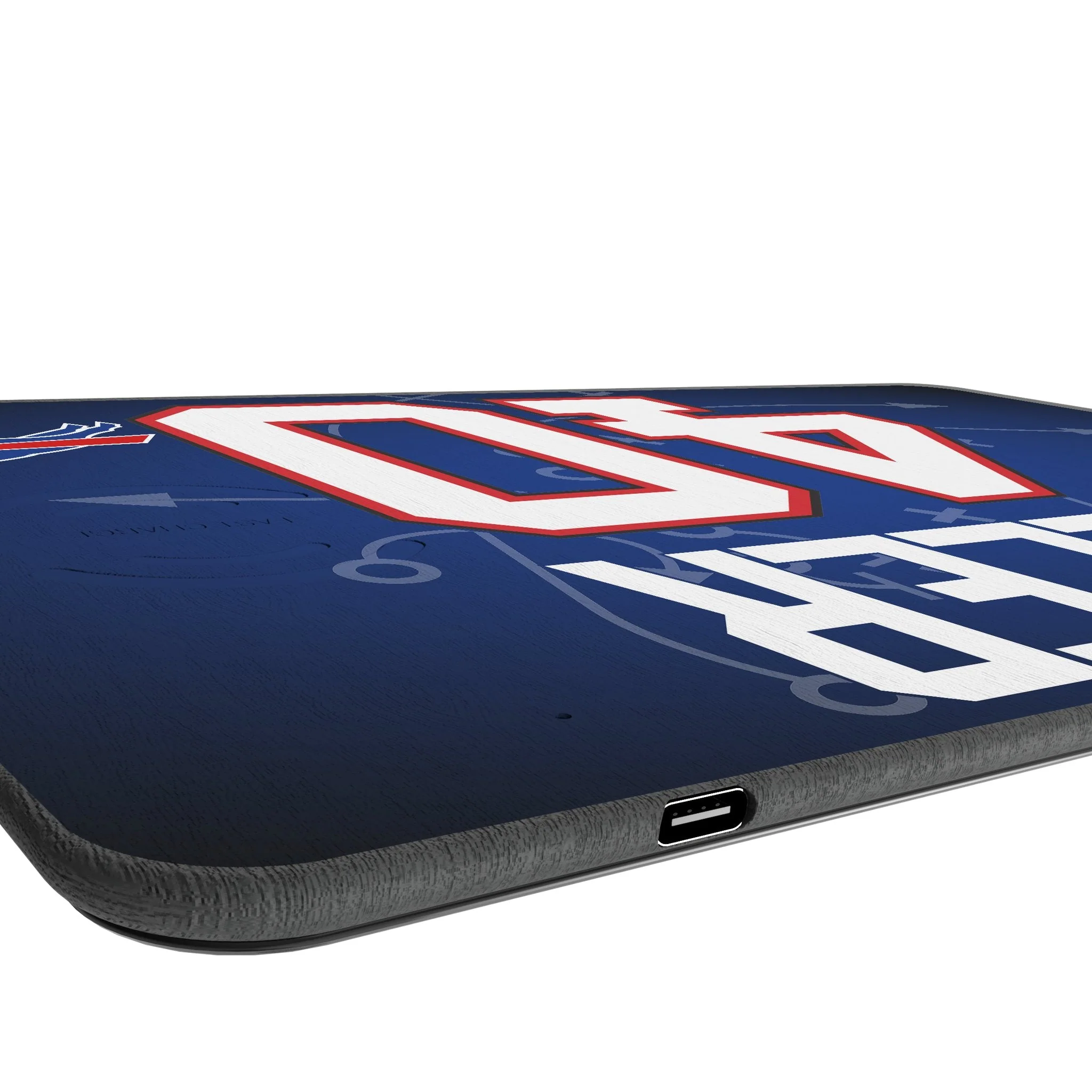 Von Miller Buffalo Bills 40 Game Tactic 15-Watt Wireless Charger and Mouse Pad - Image 3