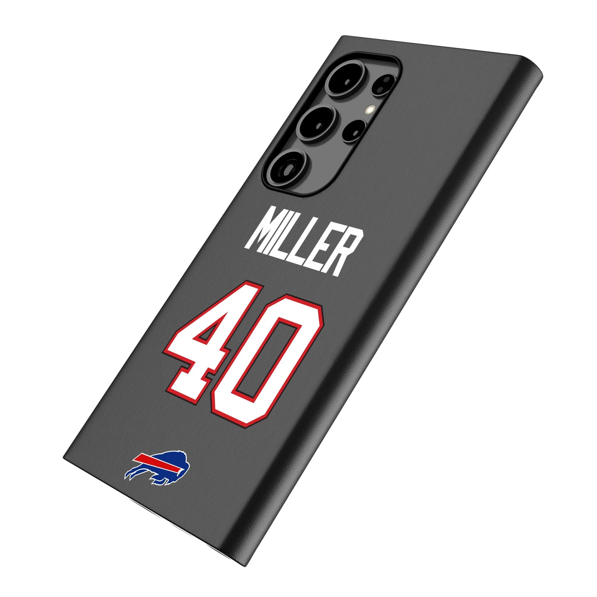 Von Miller Buffalo Bills 40 Ready MagSafe Compatible Phone Case for Samsung Galaxy - Image 2