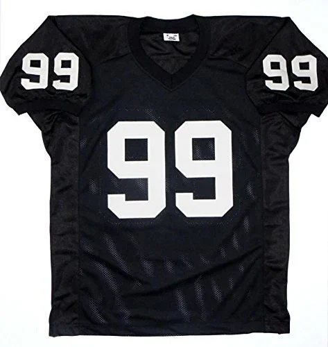 Warren Sapp Autographed Black Pro Style Jersey HOF- JSA Witness Auth Horz HOF - Image 4