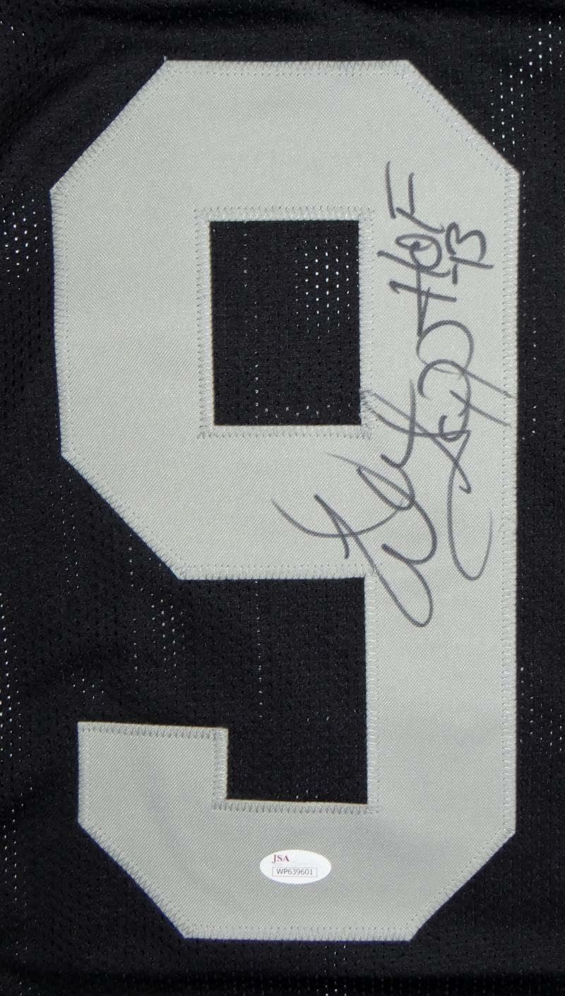 Warren Sapp Autographed Black Pro Style Jersey HOF- JSA Witness Auth *Vert HOF - Image 7