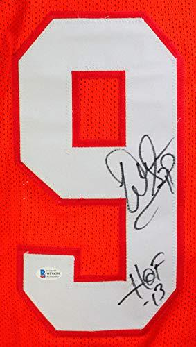 Warren Sapp Autographed Orange Pro Style Jersey w/HOF- Beckett Witness - Image 3