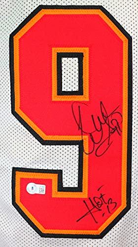 Warren Sapp Autographed White Pro Style Jersey w/HOF- Beckett W Silver - Image 3