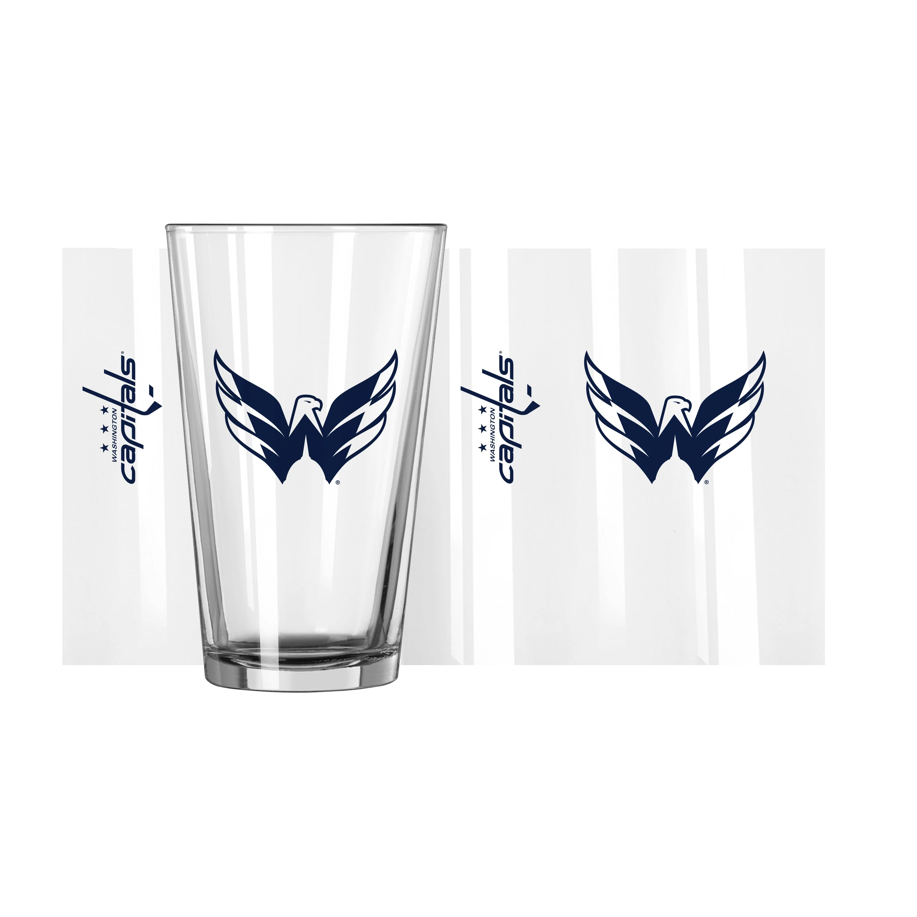 Washington Capitals 16oz Gameday Pint Glass - Image 2