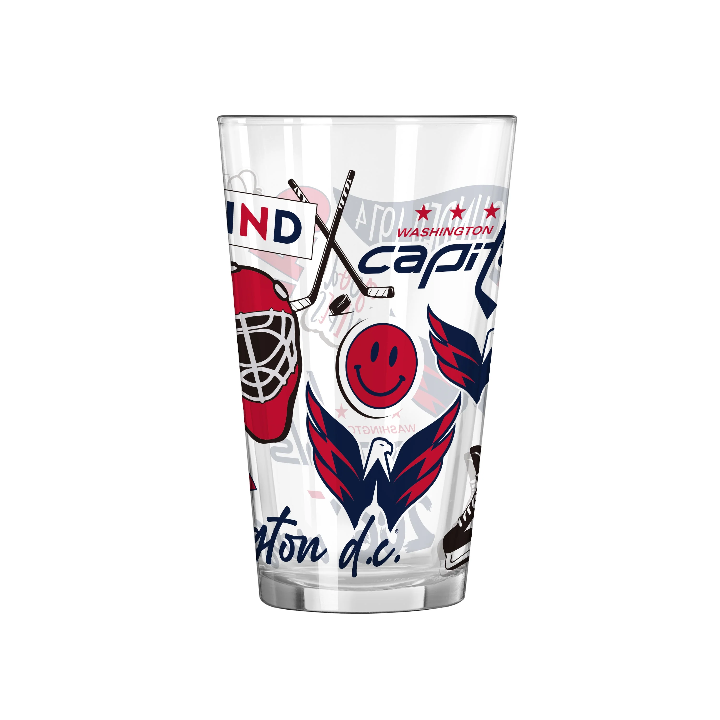 Washington Capitals 16oz Native Pint Glass - Image 2