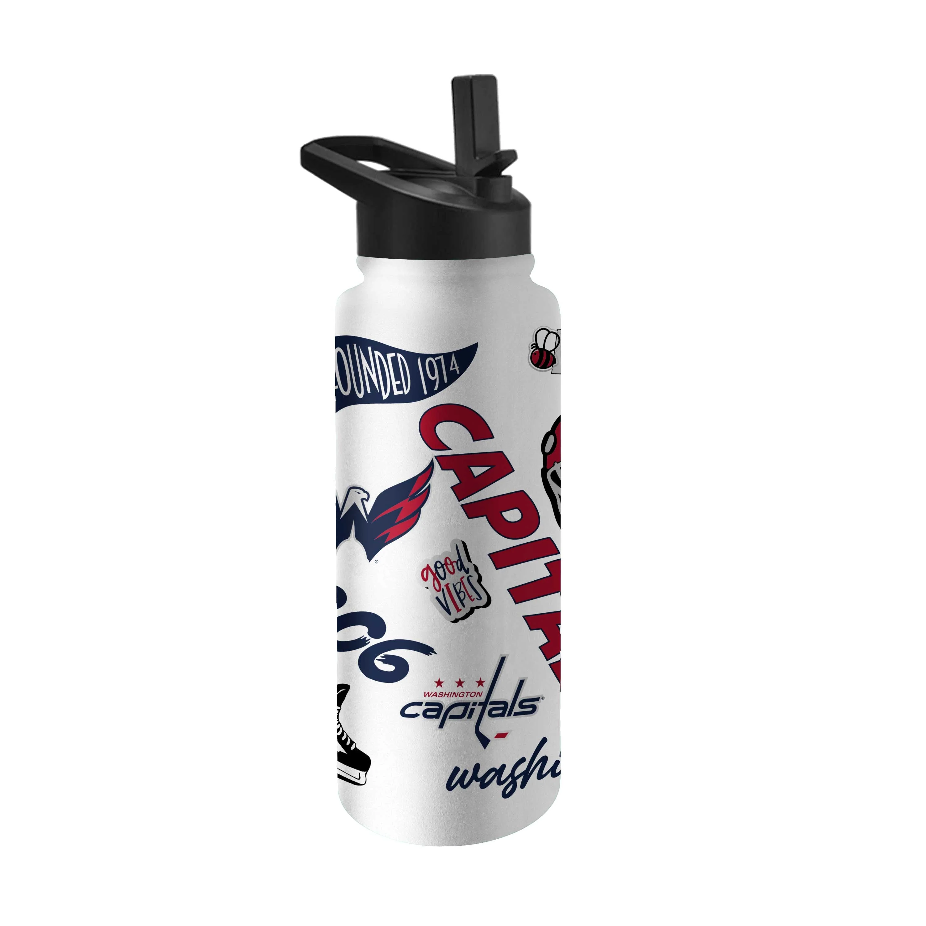 Washington Capitals 34oz Native Quencher Bottle - Image 2