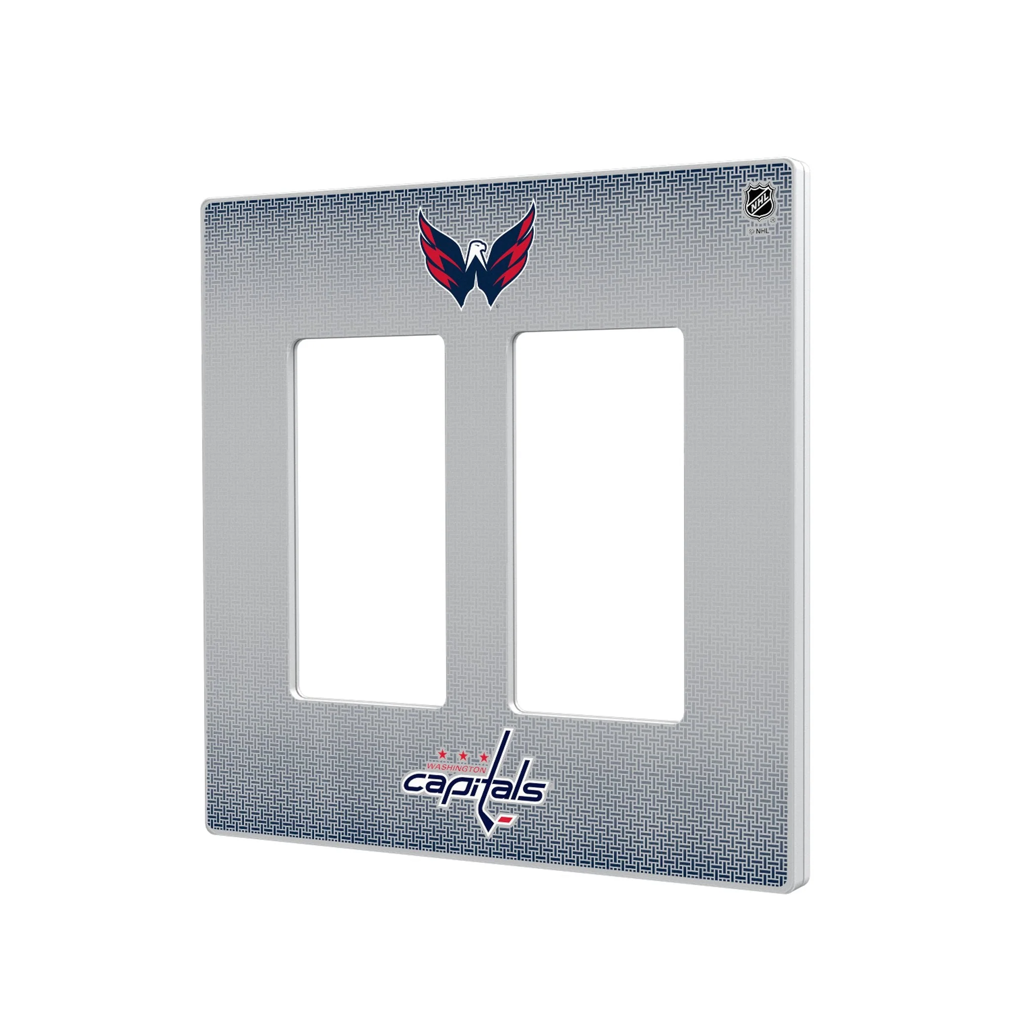 Washington Capitals Linen Hidden-Screw Light Switch Plate - Image 4