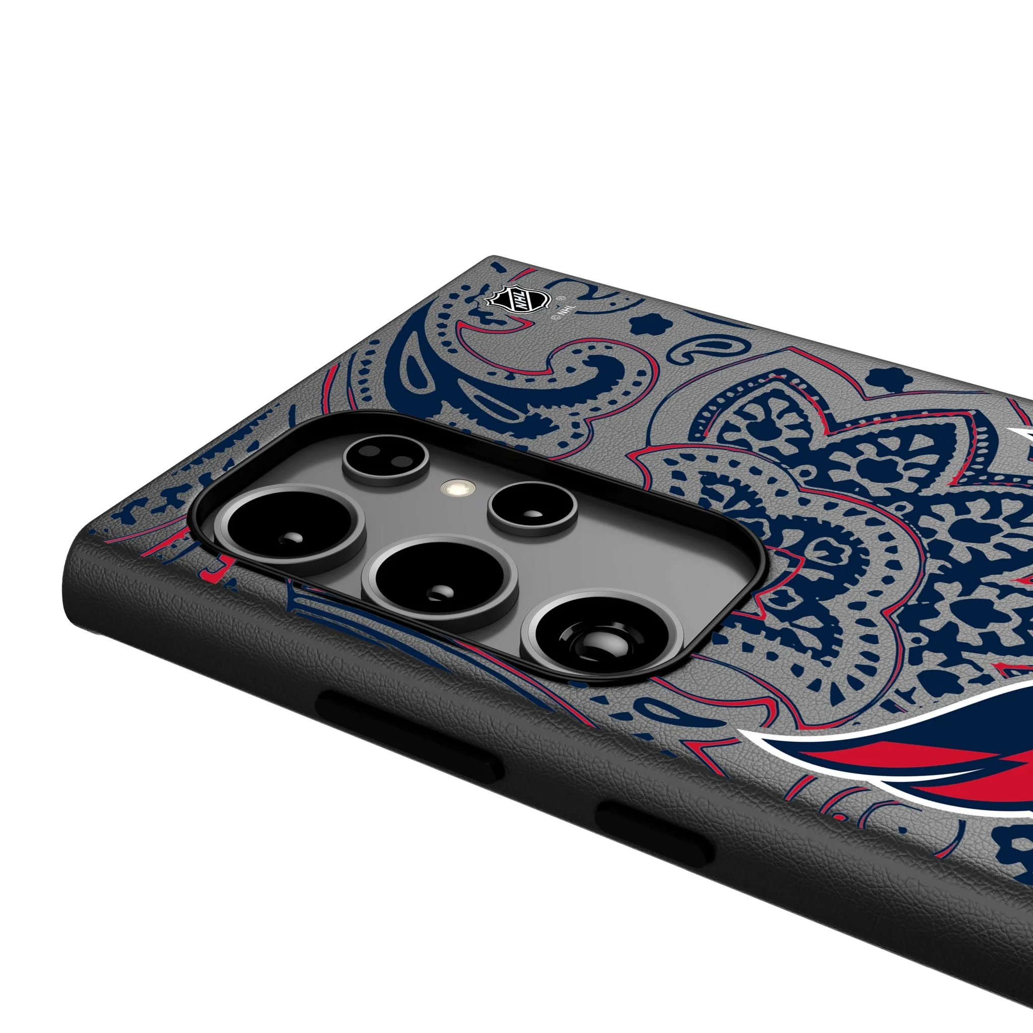 Washington Capitals Paisley MagSafe Compatible Phone Case for Samsung Galaxy - Image 4