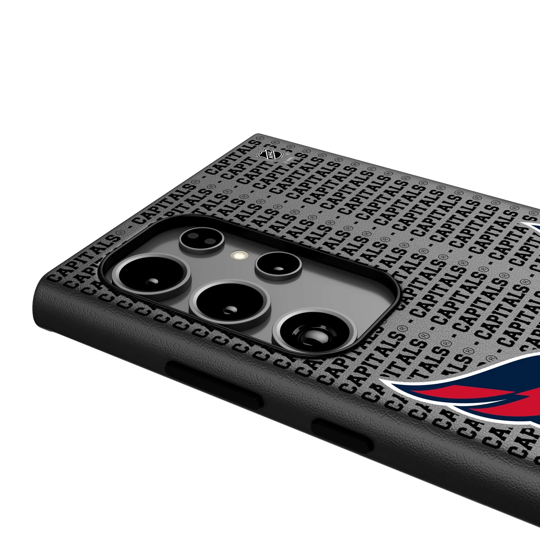 Washington Capitals Text Backdrop MagSafe Compatible Phone Case for Samsung Galaxy - Image 4