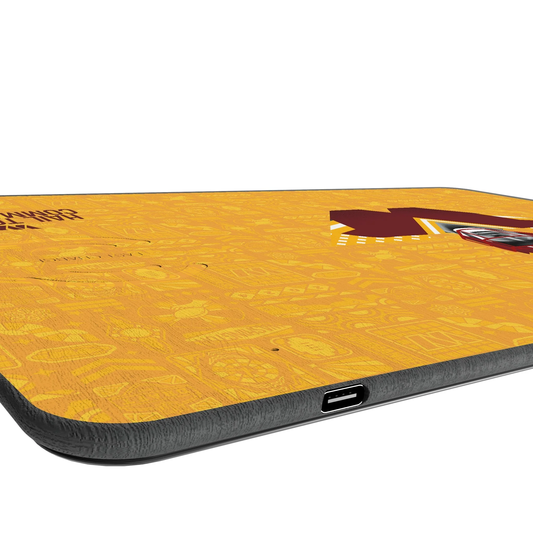 Washington Commanders 2024 Edition 15-Watt Wireless Charger and Mouse Pad - Image 3