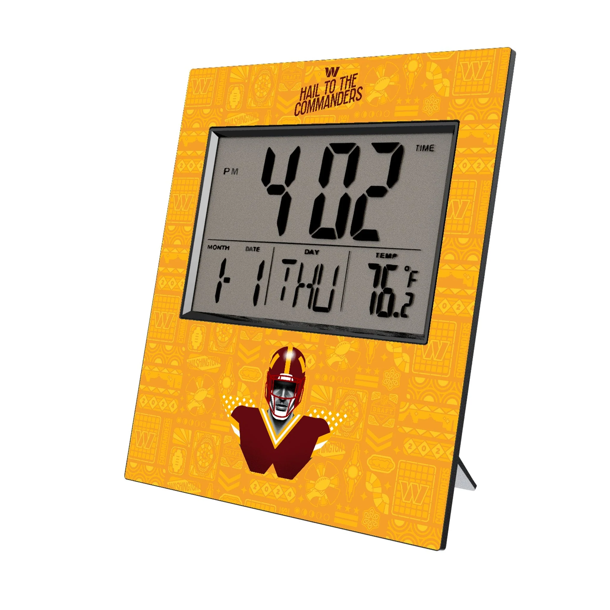Washington Commanders 2024 Edition Wall Clock