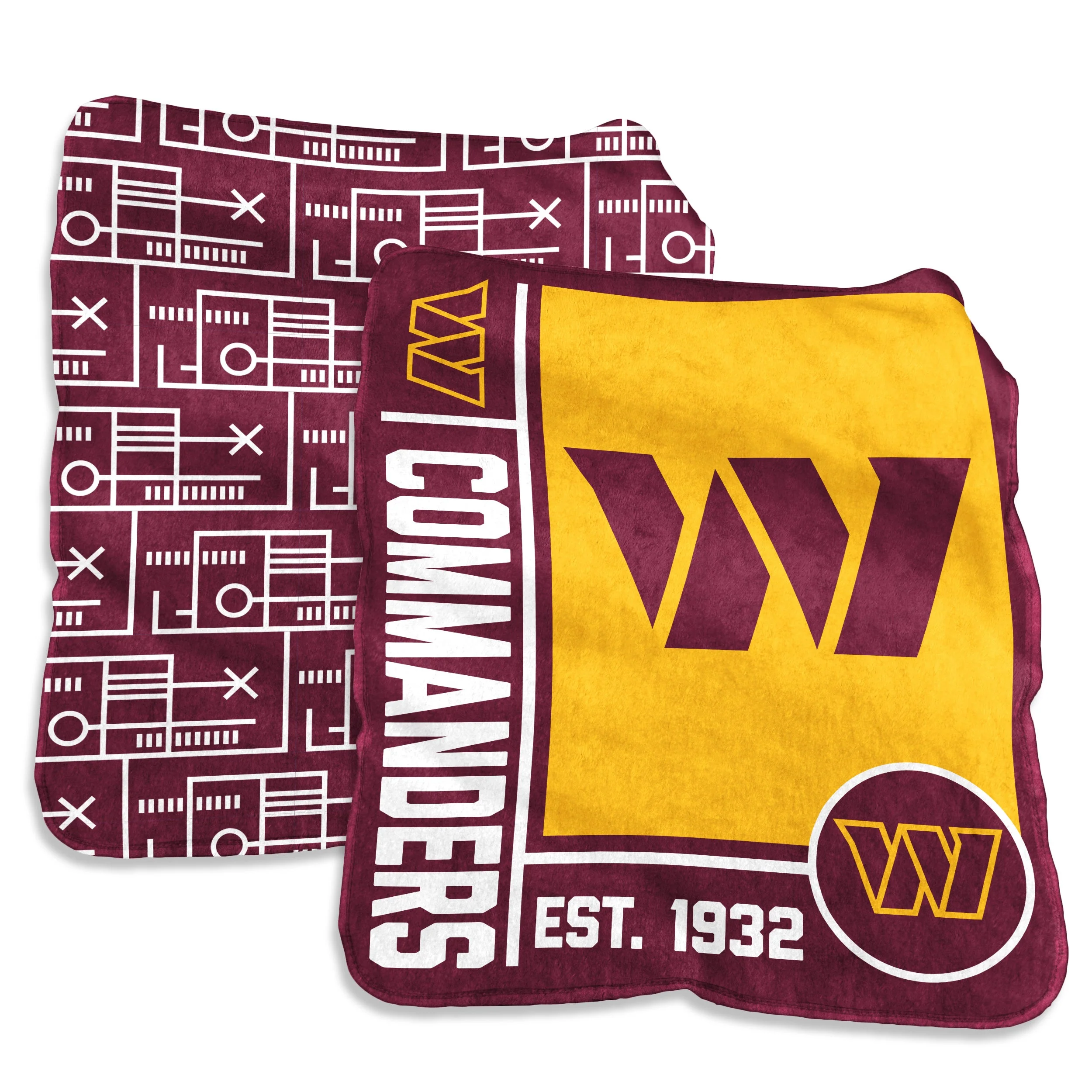 Washington Commanders 60x70 Super Plush Blanket