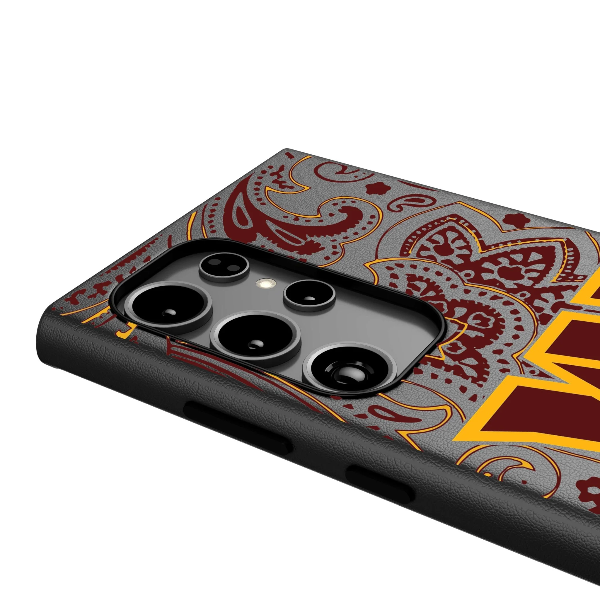 Washington Commanders Paisley MagSafe Compatible Phone Case for Samsung Galaxy - Image 4