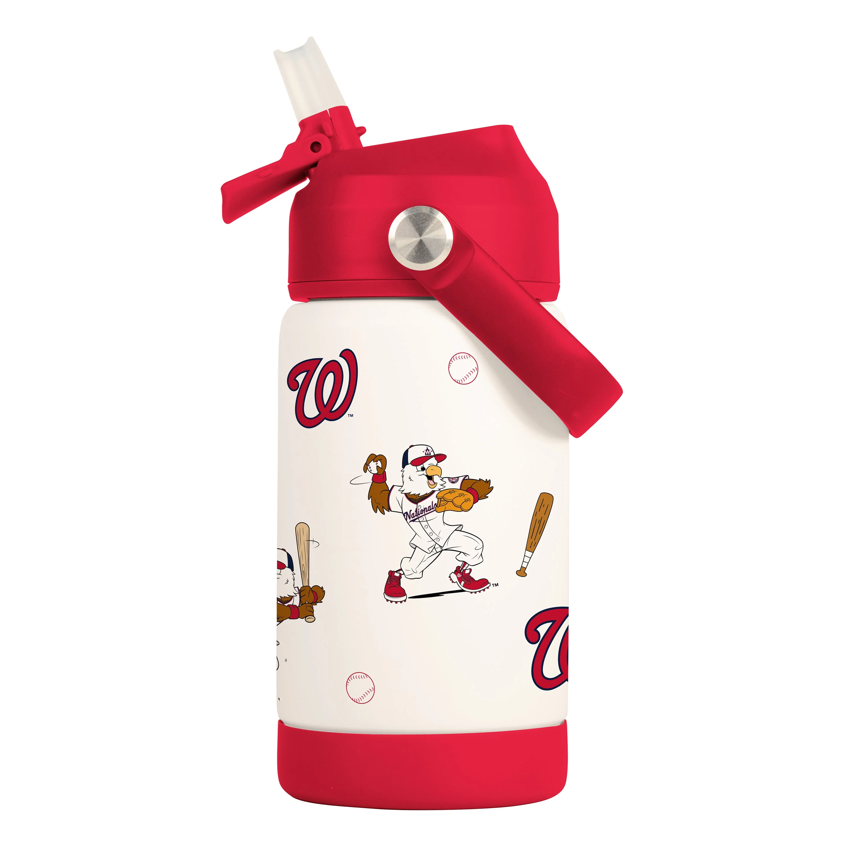 Washington Nationals 12oz Mascot SS Kids Bottle - Image 2