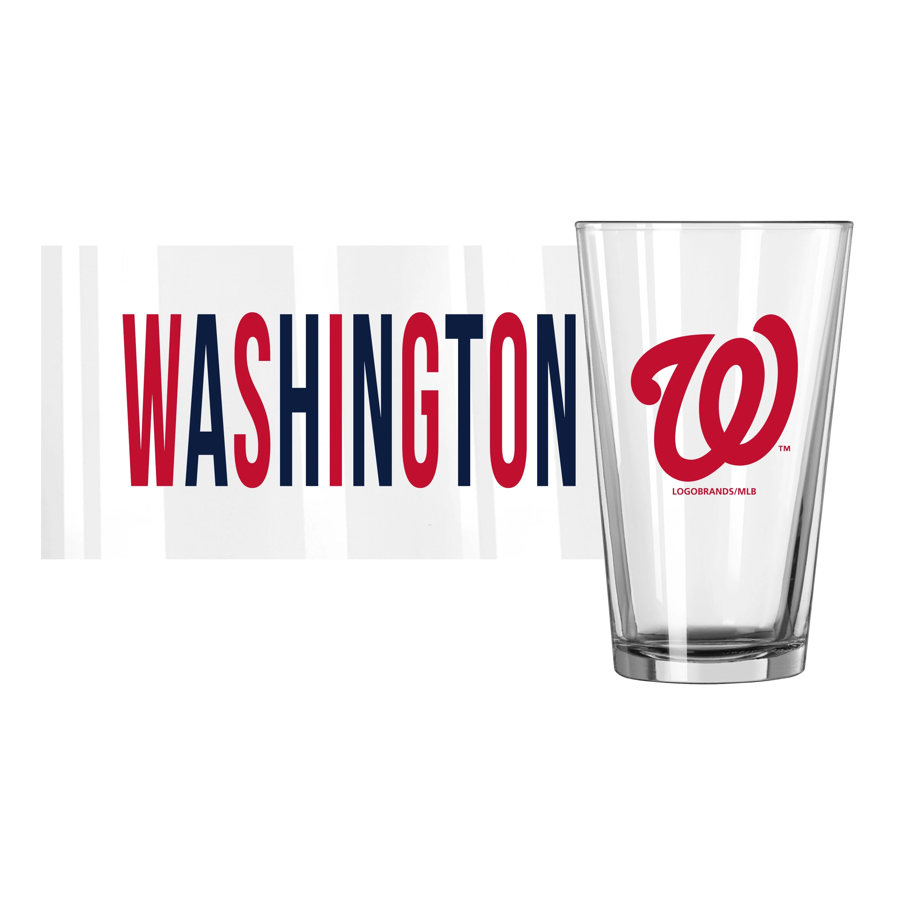 Washington Nationals 16oz Overtime Pint Glass - Image 2