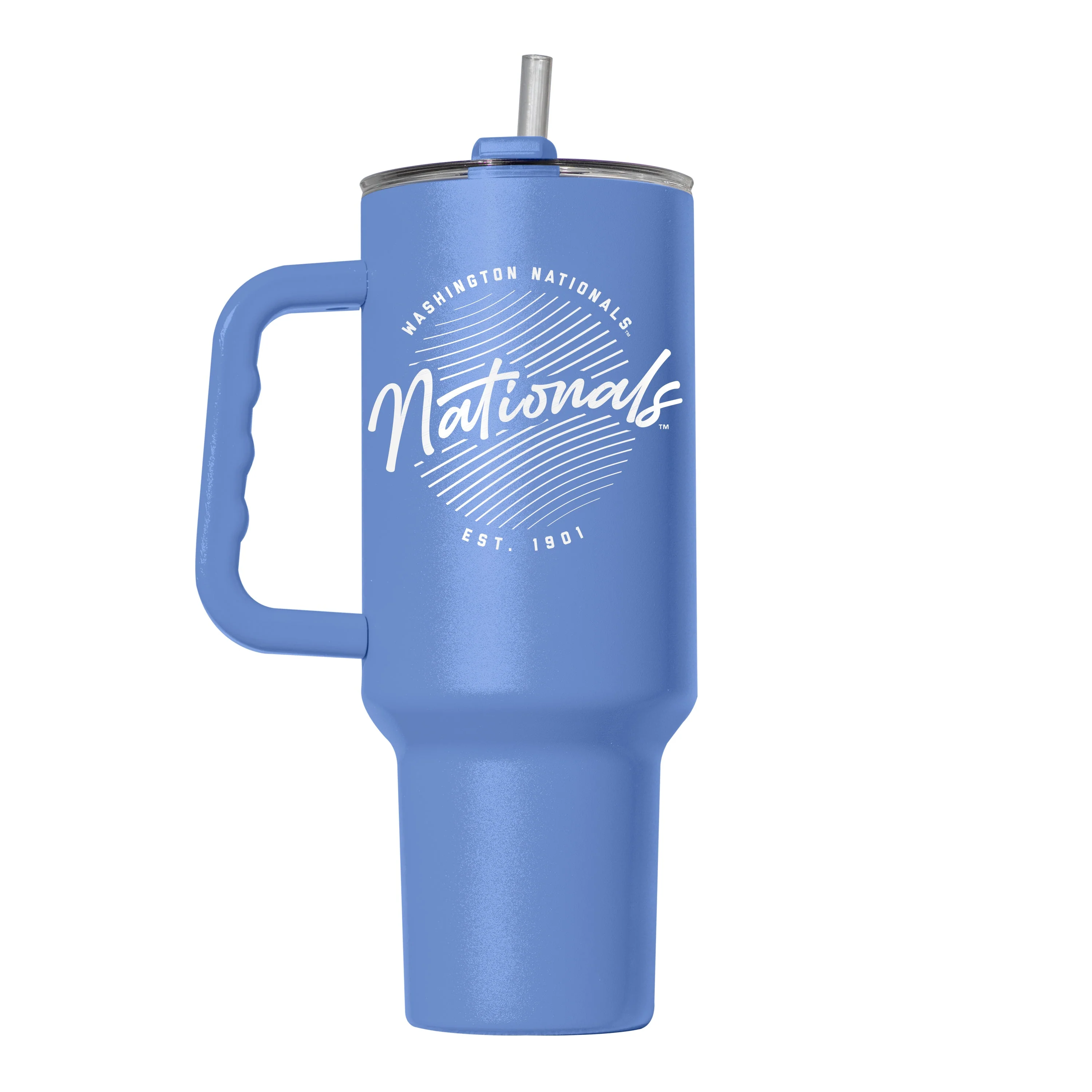 Washington Nationals 40oz Retro Script Powder Coat Tumbler - Image 2