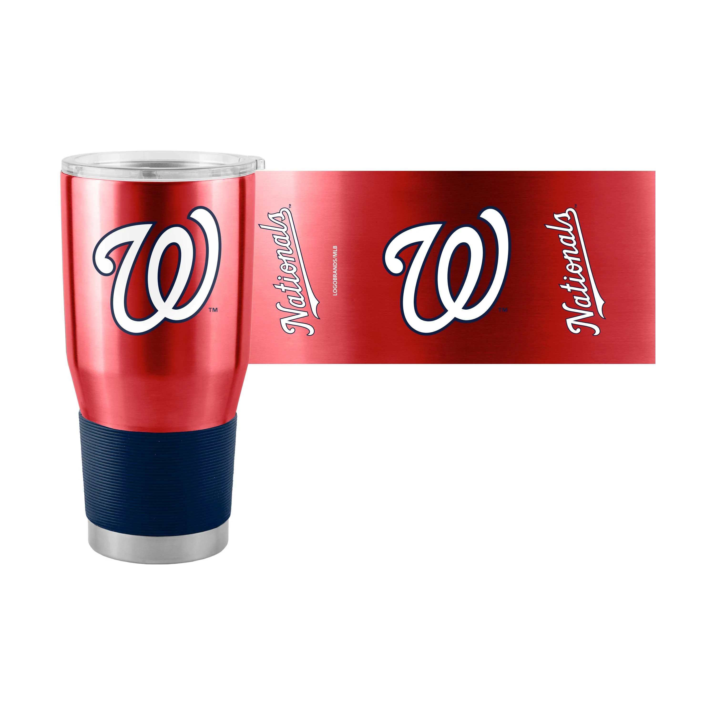 Washington Nationals Alt Sleeve 30oz Gameday Stainless Tumbler - Image 2