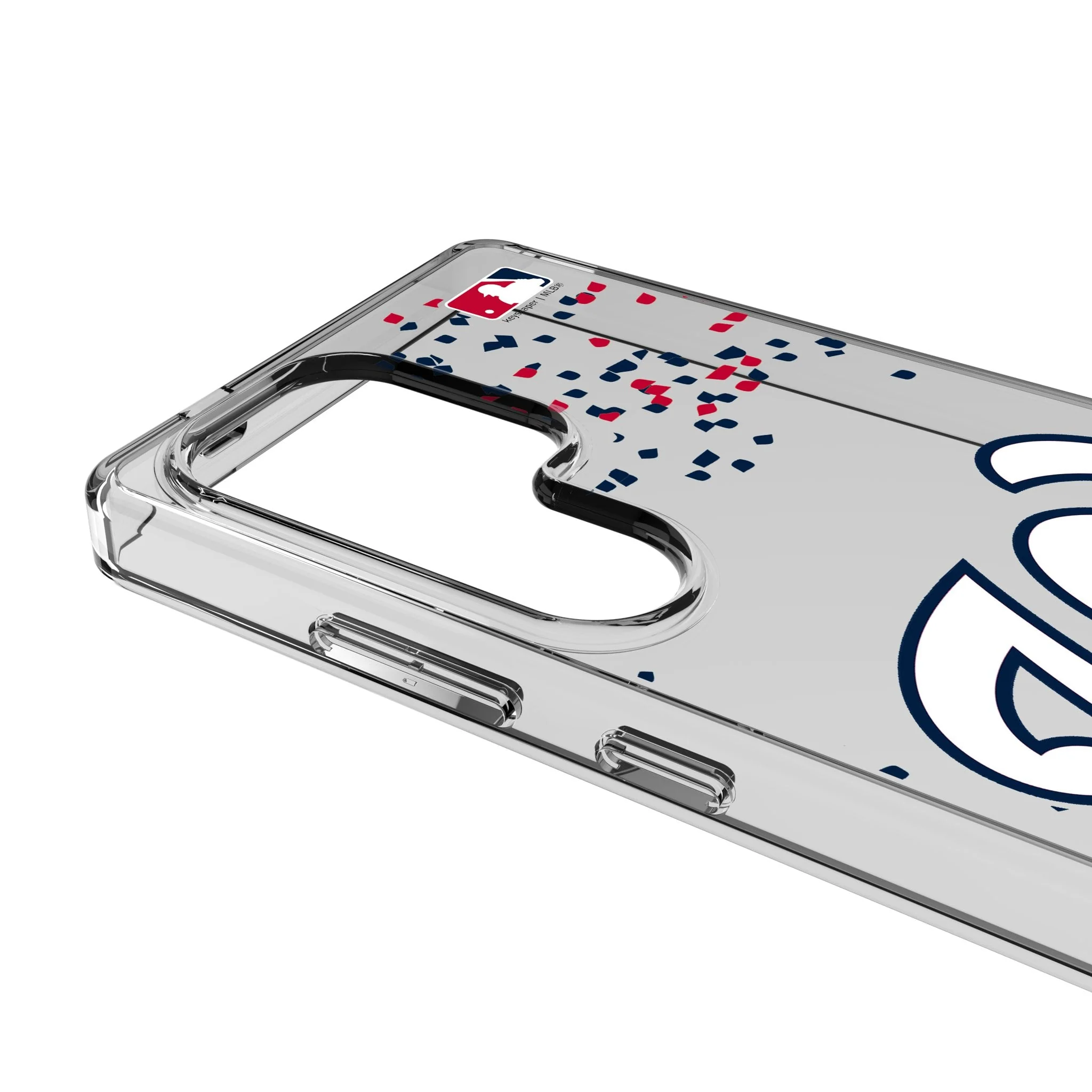 Washington Nationals Confetti Clear Phone Case for Samsung Galaxy - Image 3