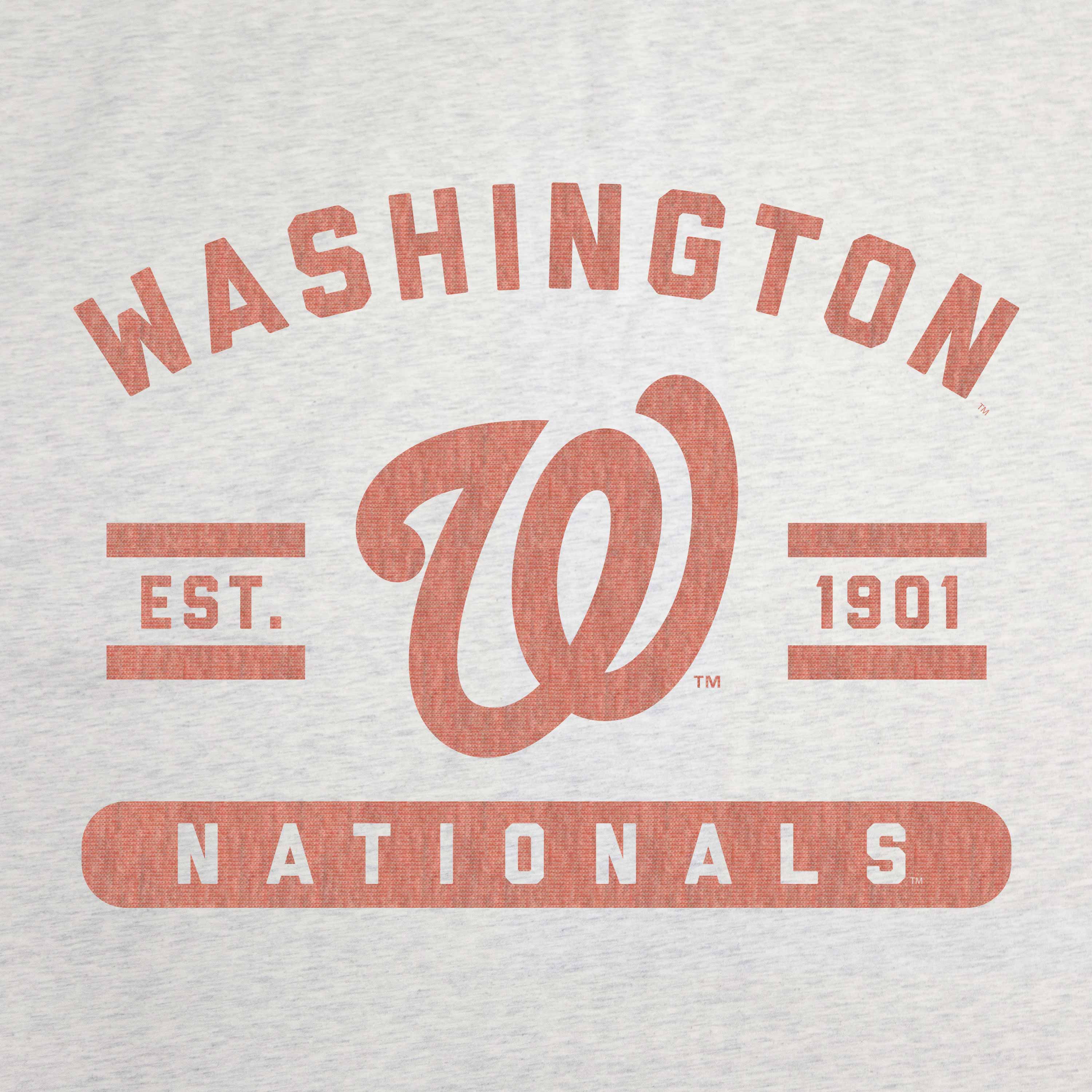 Washington Nationals Oatmeal Sweatshirt Blanket - Image 2
