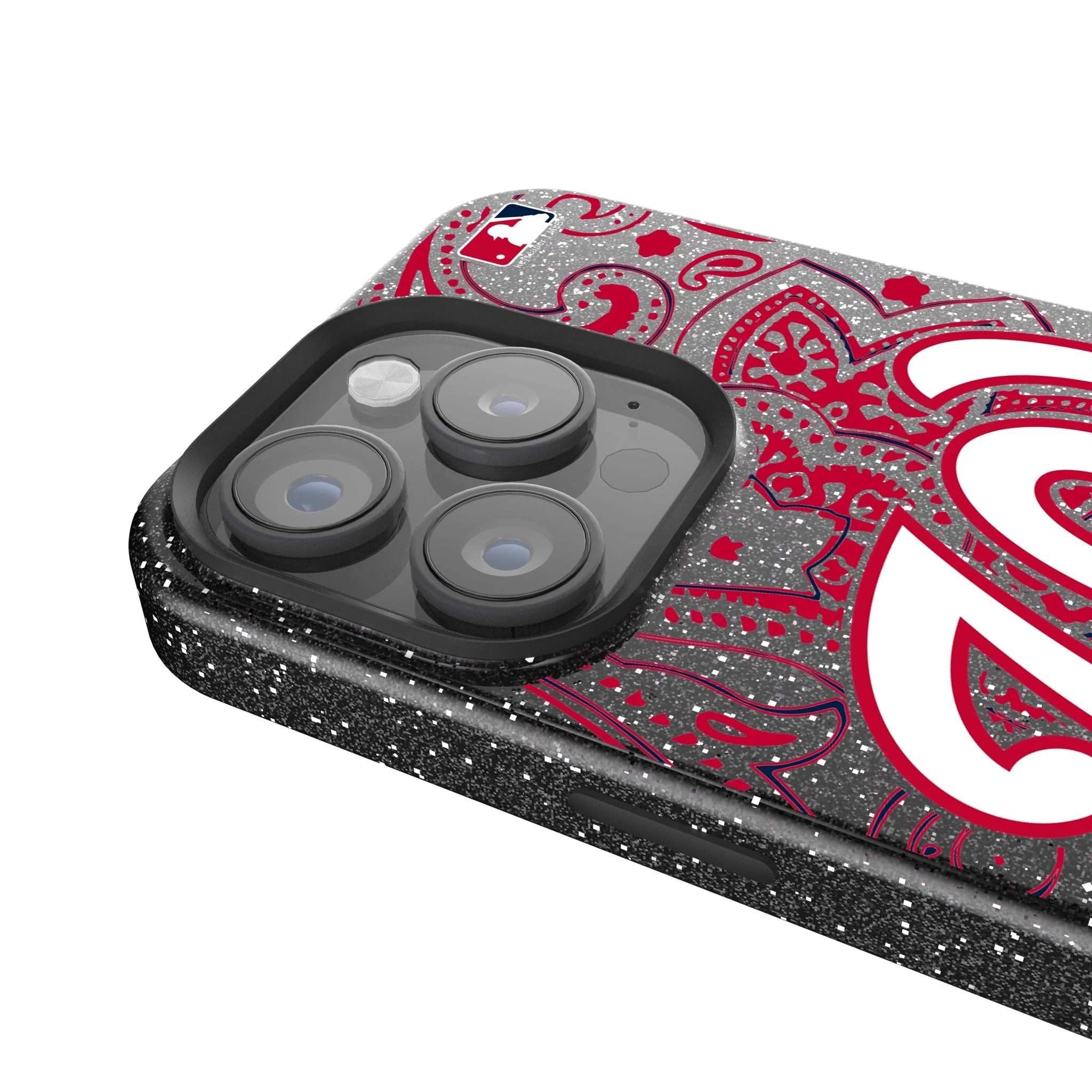 Washington Nationals Paisley Bling Phone Case - Image 4