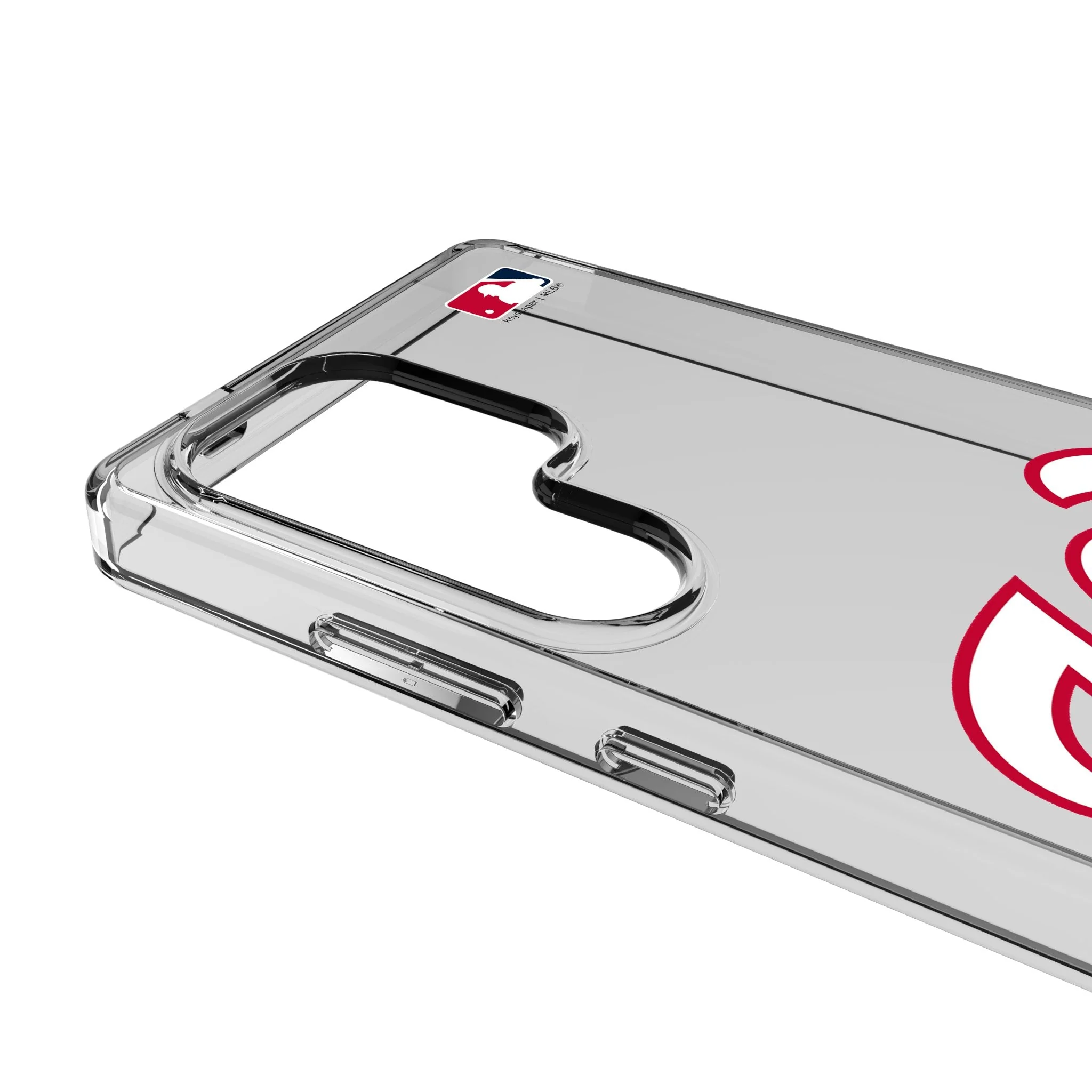 Washington Nationals Text Backdrop Clear Phone Case for Samsung Galaxy - Image 3