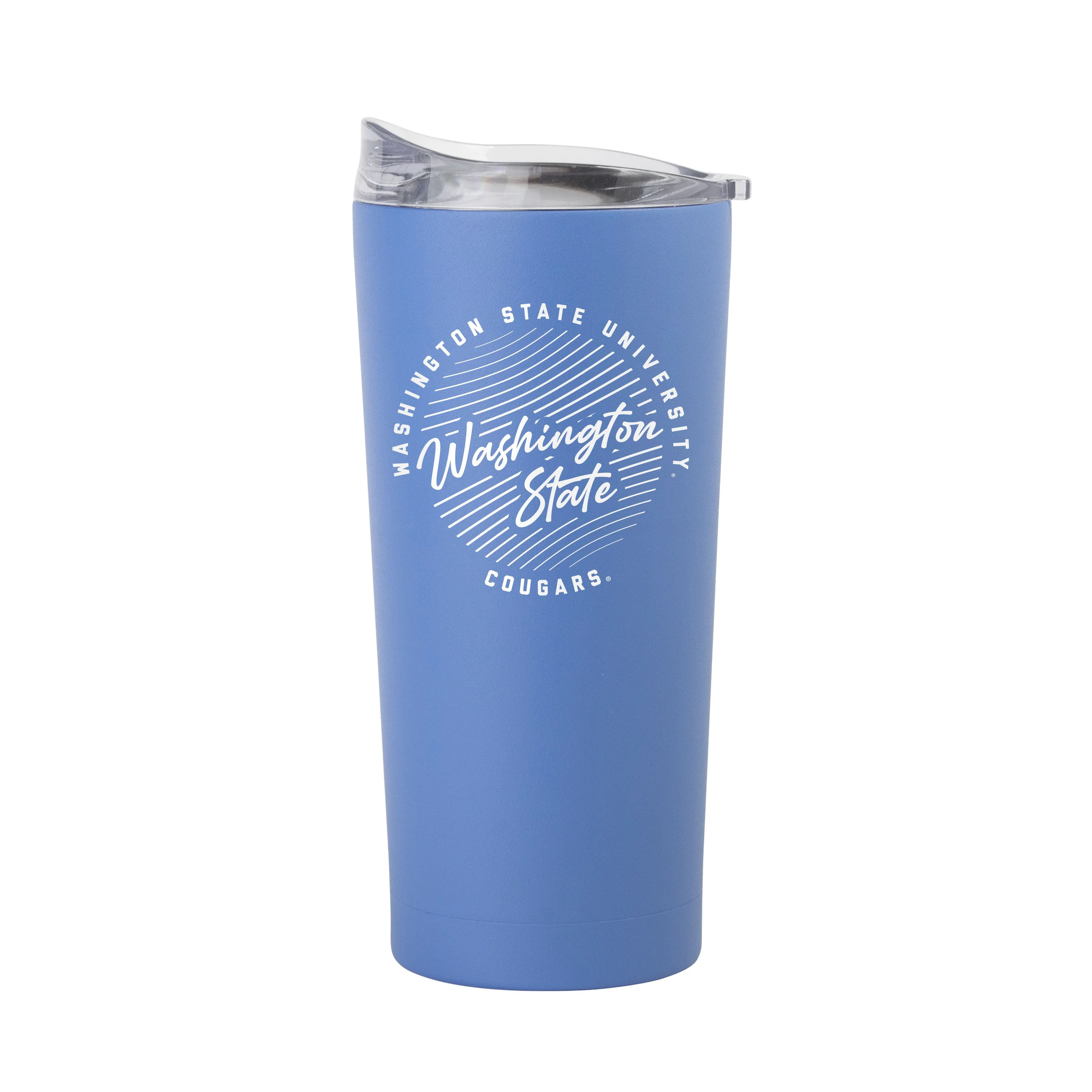 Washington State 20oz Retro Script Arctic Powder Coat Tumbler
