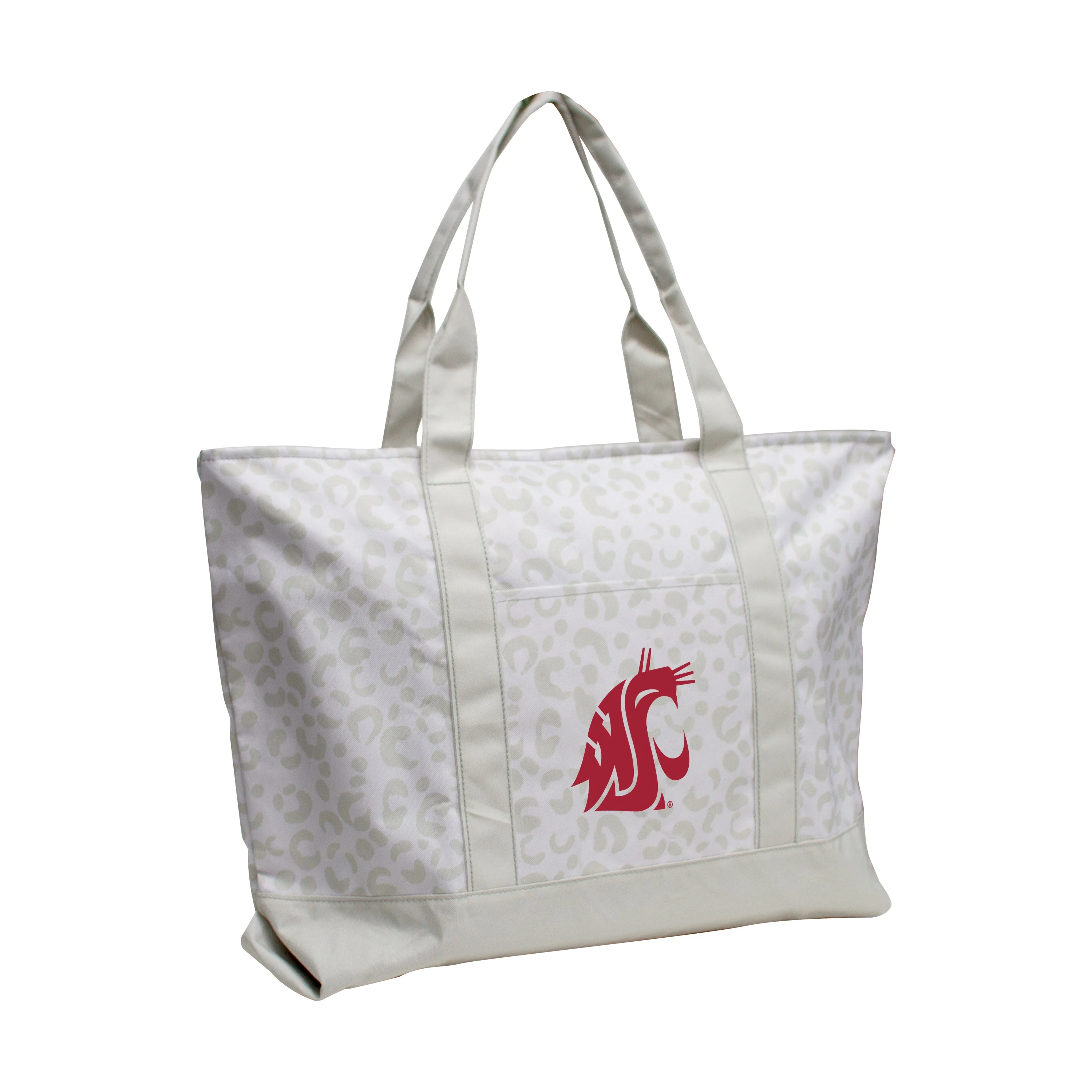 Washington State Leopard Pattern Tote