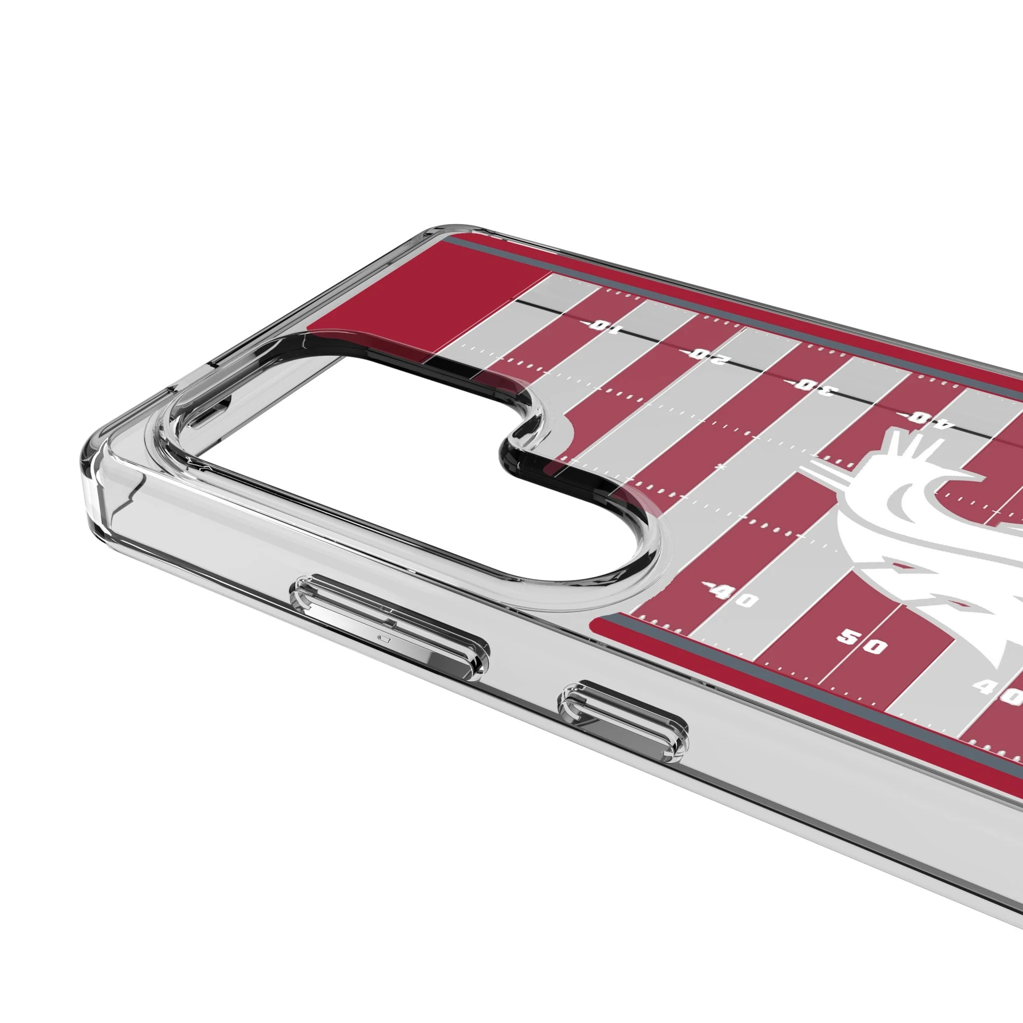 Washington State University Cougars Field Clear Phone Case for Samsung Galaxy - Image 3
