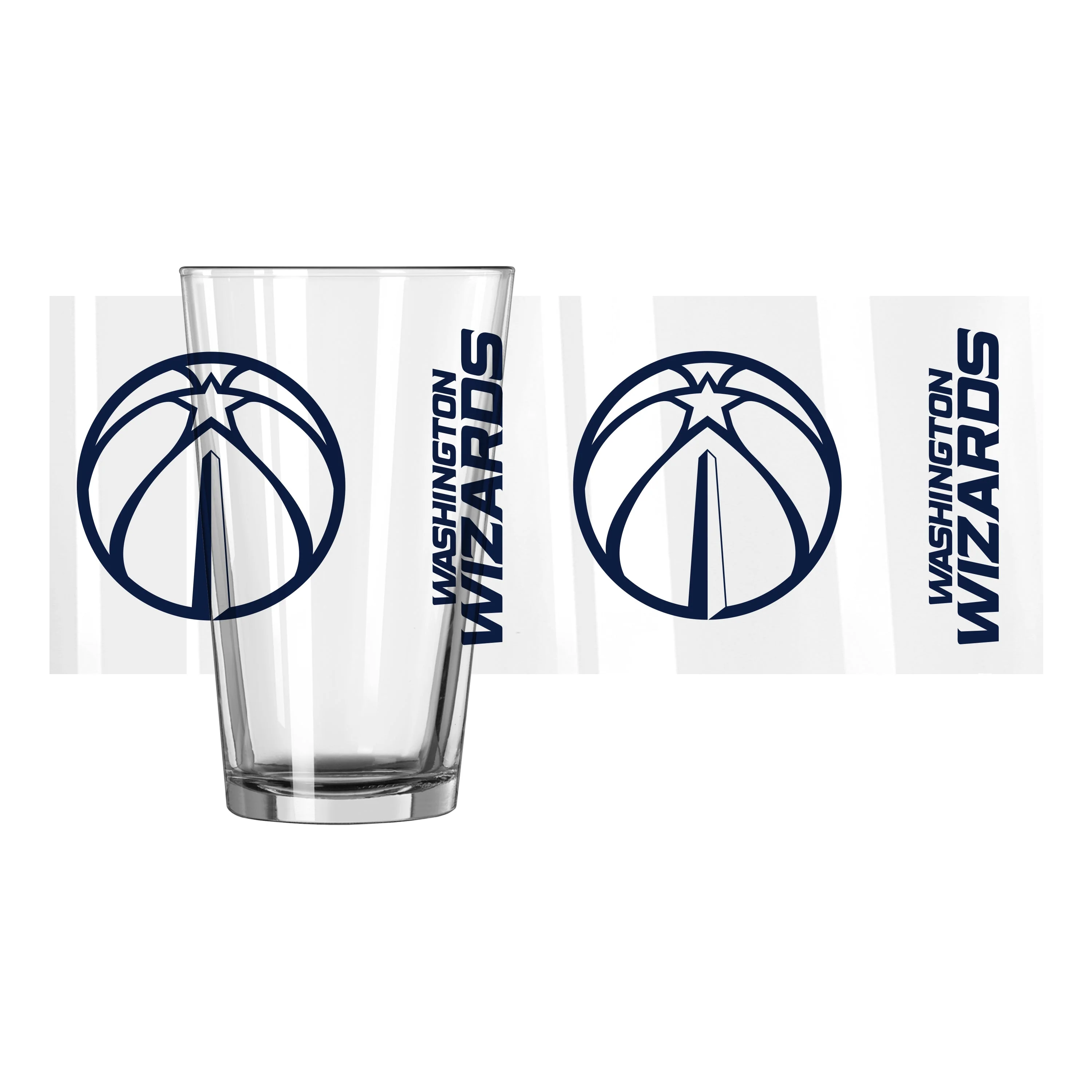 Washington Wizards 16oz Gameday Pint Glass - Image 2