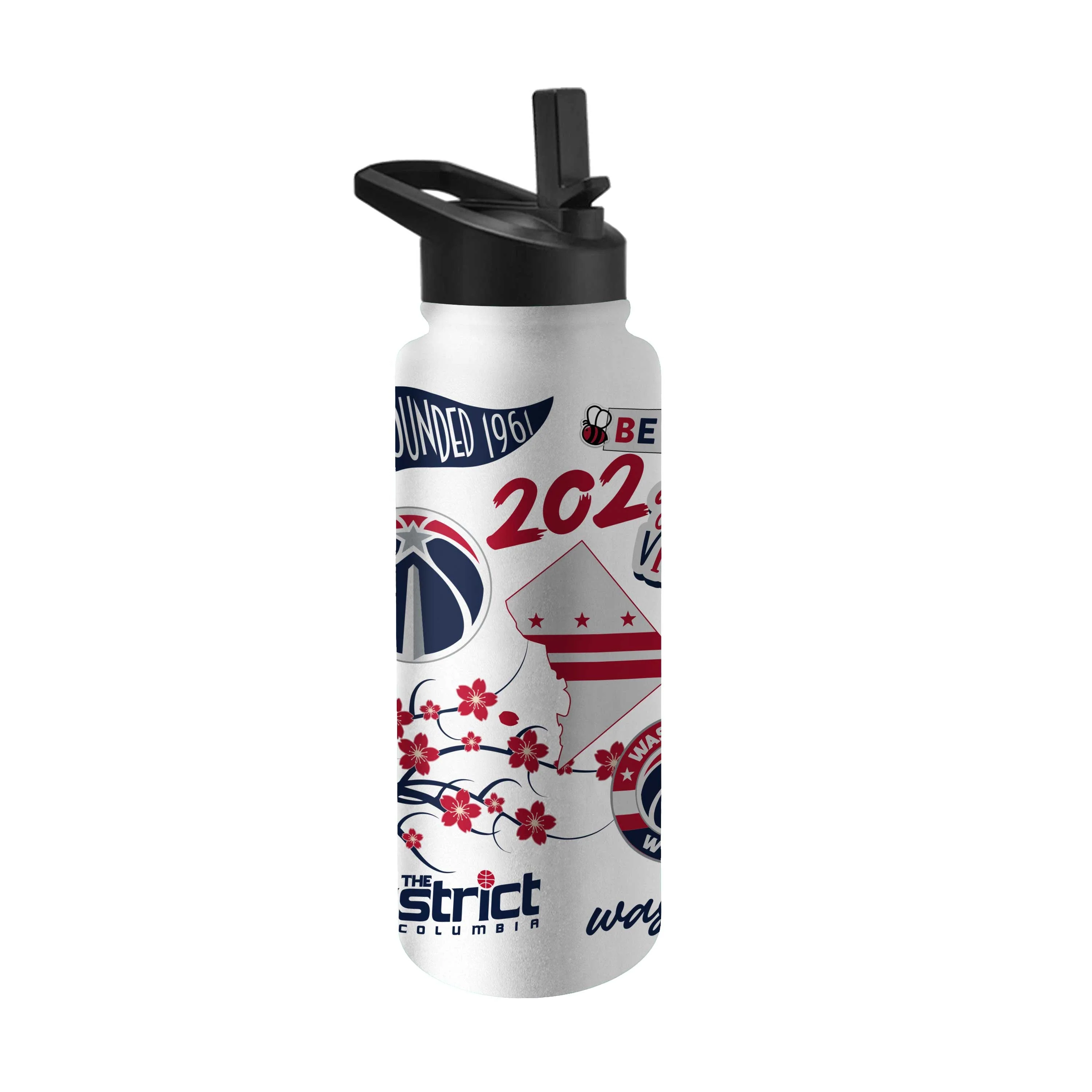 Washington Wizards 34oz Native Quencher Bottle - Image 2