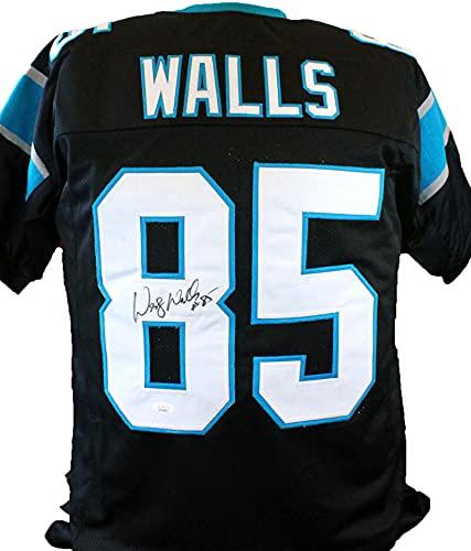 Wesley Walls Autographed Black Pro Style Jersey- JSA Witnessed Auth Black