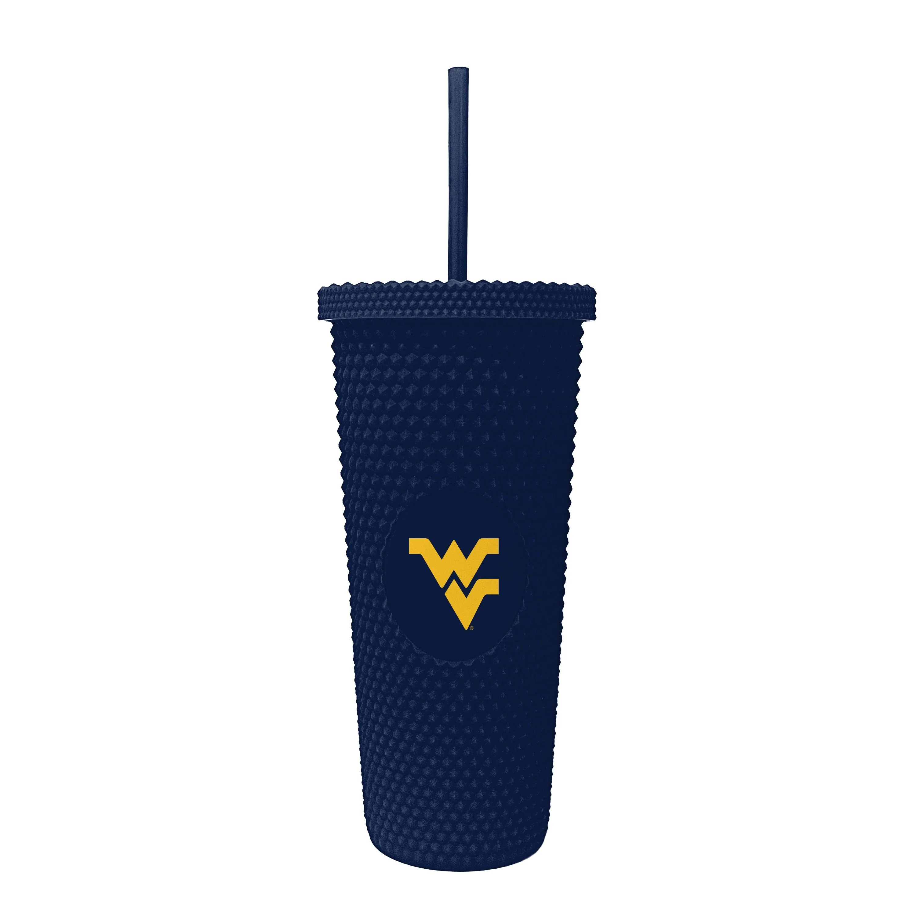 West Virginia 24oz Studded Tumbler