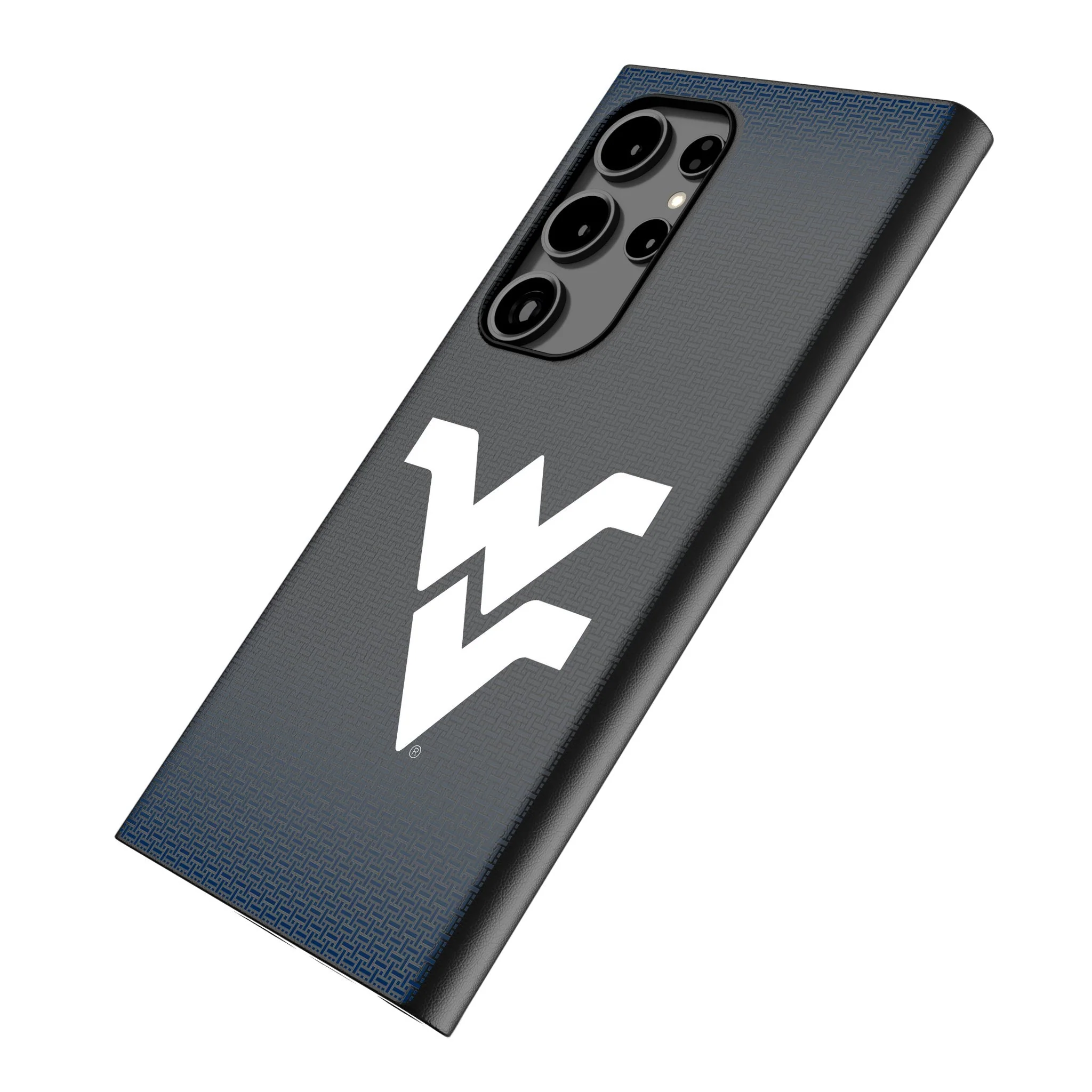 West Virginia University Mountaineers Linen MagSafe Compatible Phone Case for Samsung Galaxy - Image 2