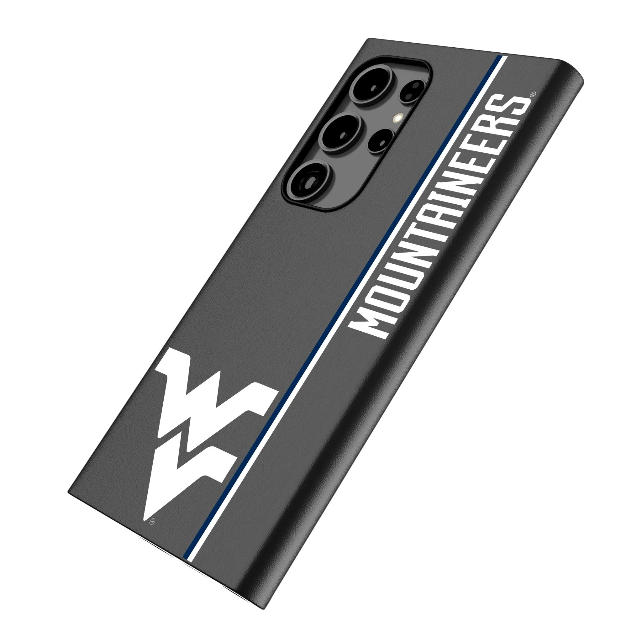 West Virginia University Mountaineers Sidebar MagSafe Compatible Phone Case for Samsung Galaxy - Image 2