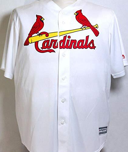 Whitey Herzog Autographed St. Louis Cardinals White Majestic Jersey- Beckett 2 - Image 2