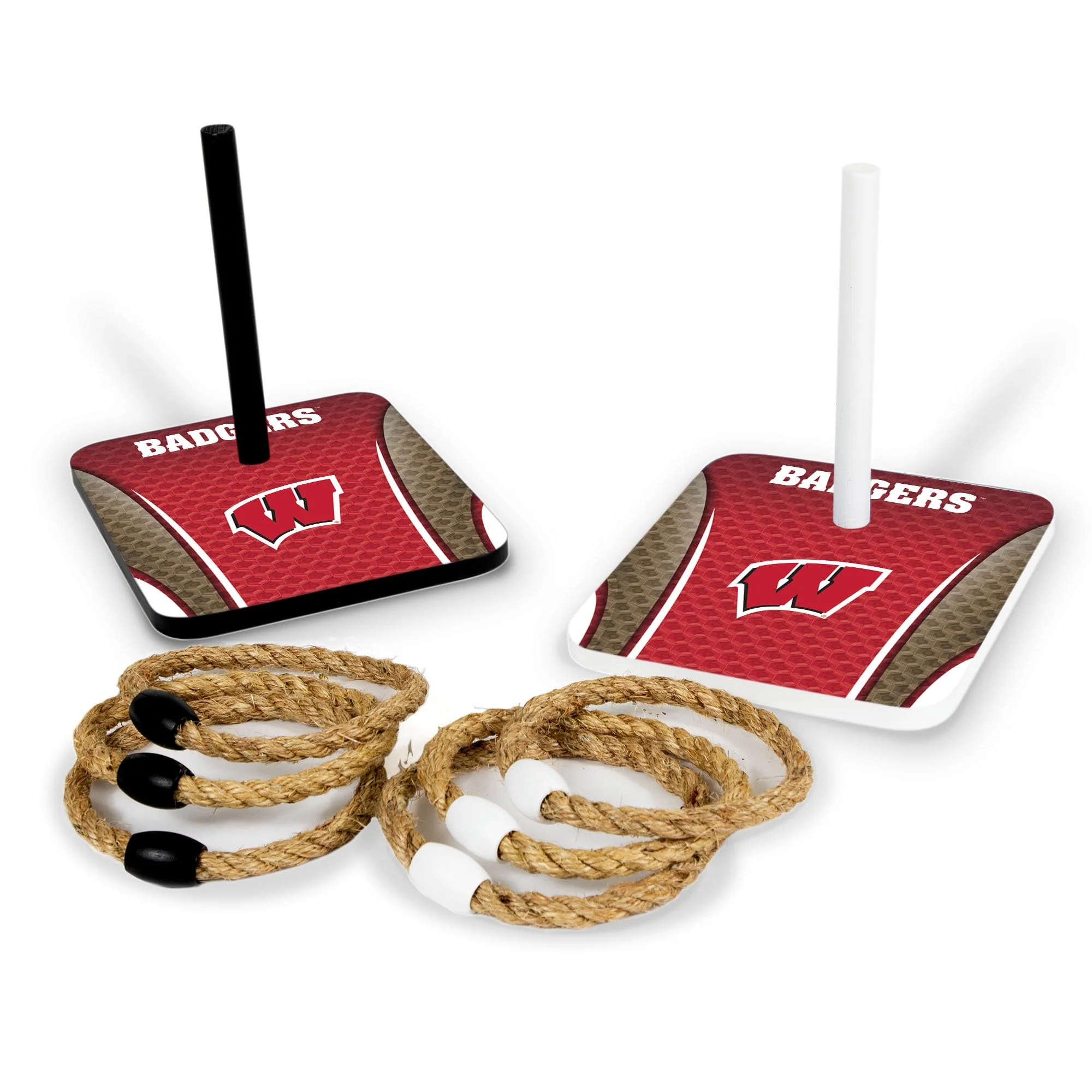 Wild Sports College Quoits Set with Direct Print HD Team Graphics – Tailgate Ring Toss Game – Great Gift for Any NCAA Fan! Ring Toss Family Outdoor Games for The Beach, BBQ, or Tailgate Party