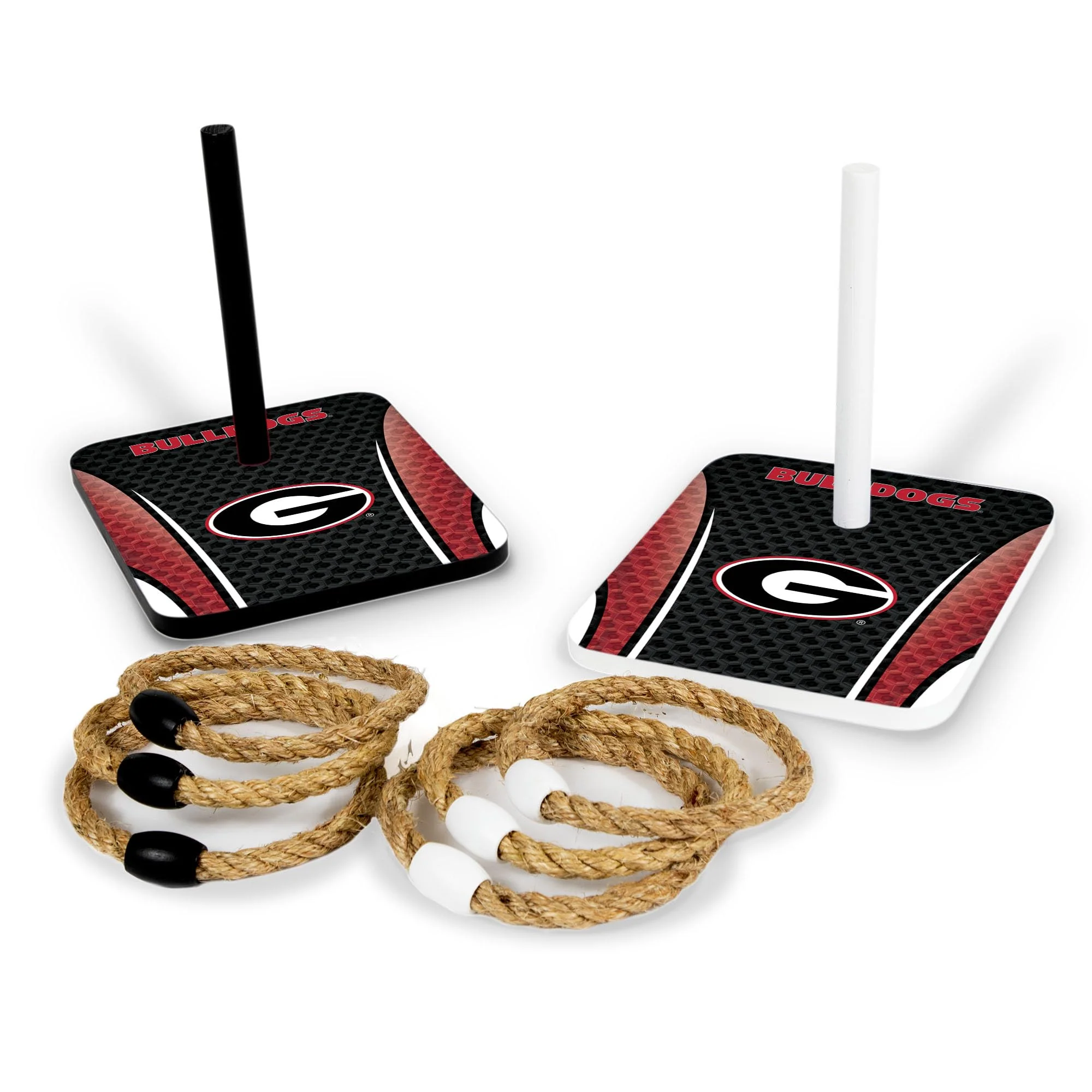 Wild Sports College Quoits Set with Direct Print HD Team Graphics – Tailgate Ring Toss Game – Great Gift for Any NCAA Fan! Ring Toss Family Outdoor Games for The Beach, BBQ, or Tailgate Party