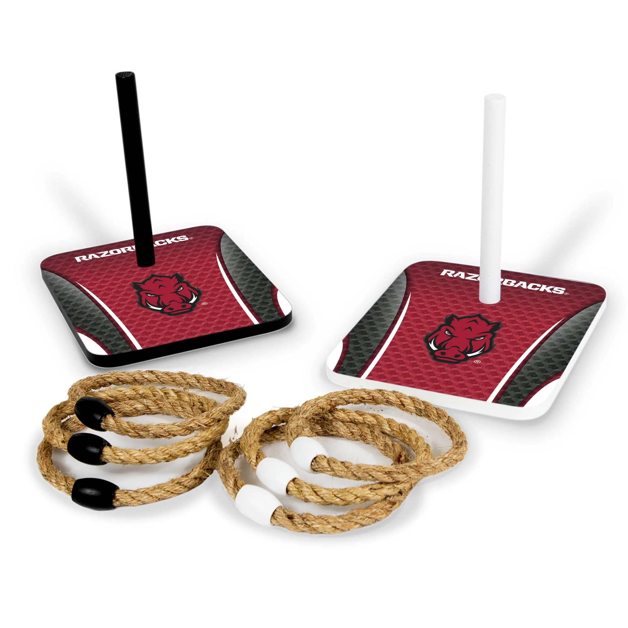 Wild Sports College Quoits Set with Direct Print HD Team Graphics – Tailgate Ring Toss Game – Great Gift for Any NCAA Fan! Ring Toss Family Outdoor Games for The Beach, BBQ, or Tailgate Party